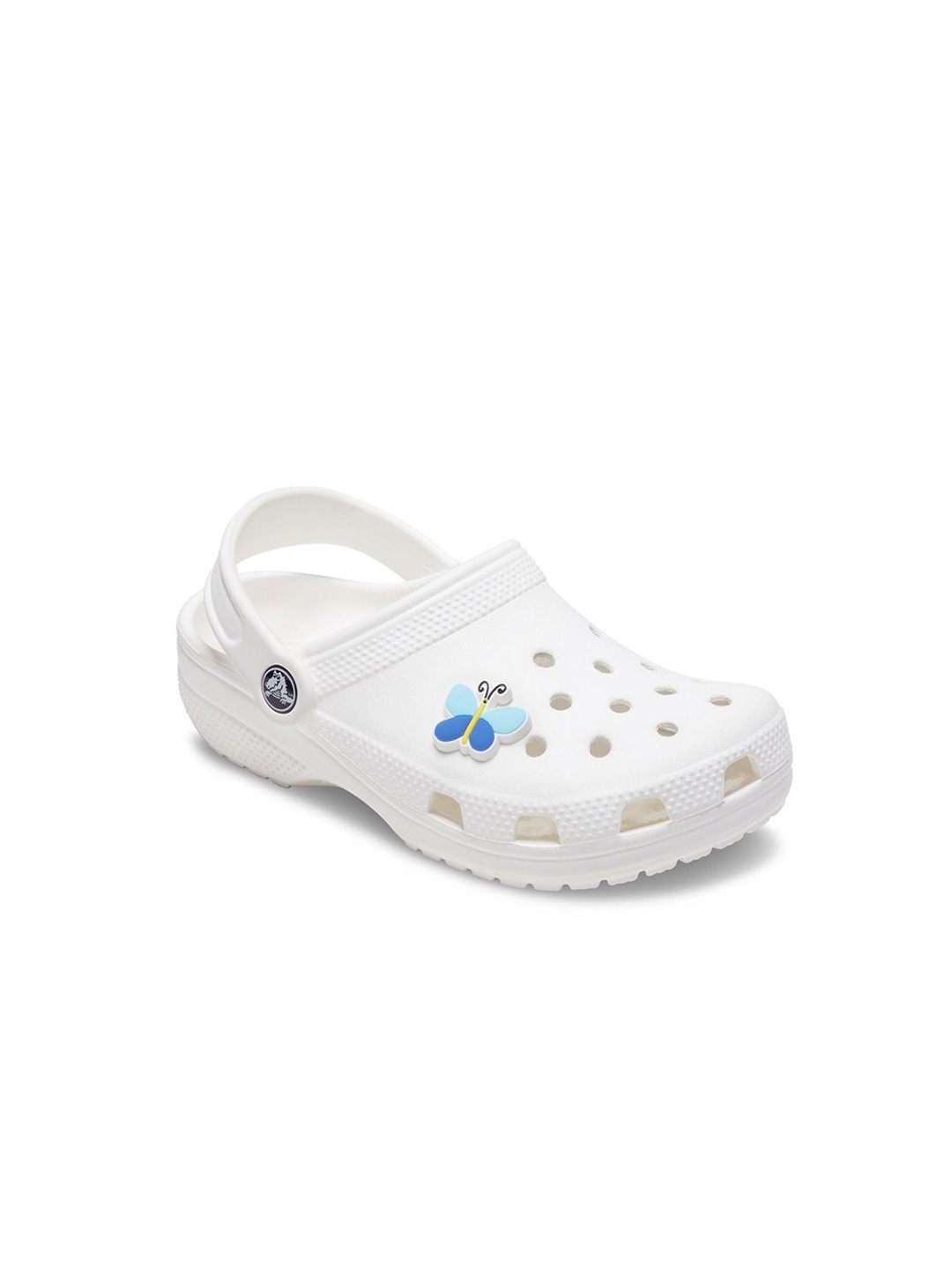 

Crocs Unisex Butterfly Shoe Charm Jibbitz, White