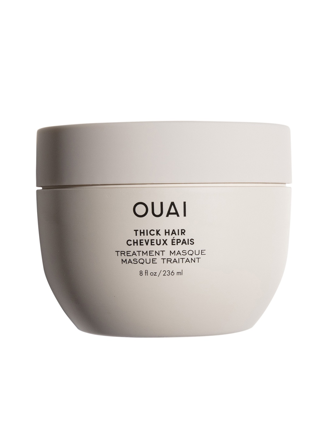 

OUAI Thick Hair Treatment Masque Hydrolized Keratin & Almond - 236 ml, Off white