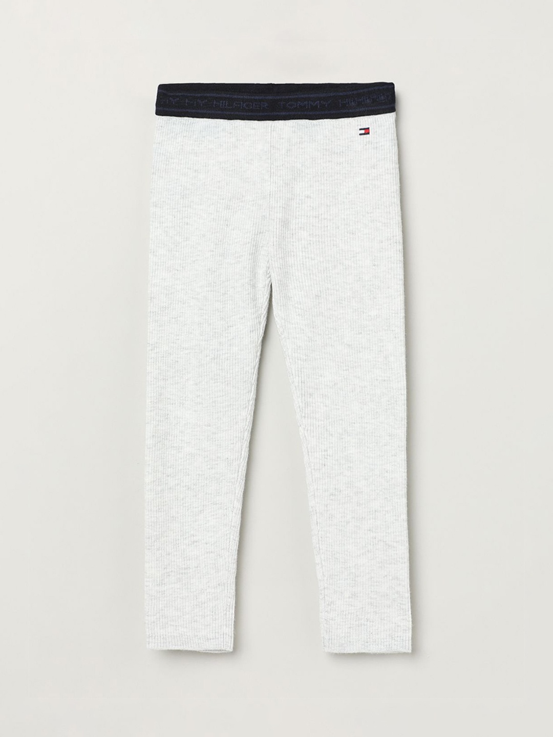 

Tommy Hilfiger Girls Solid Ankle-Length Leggings, Grey