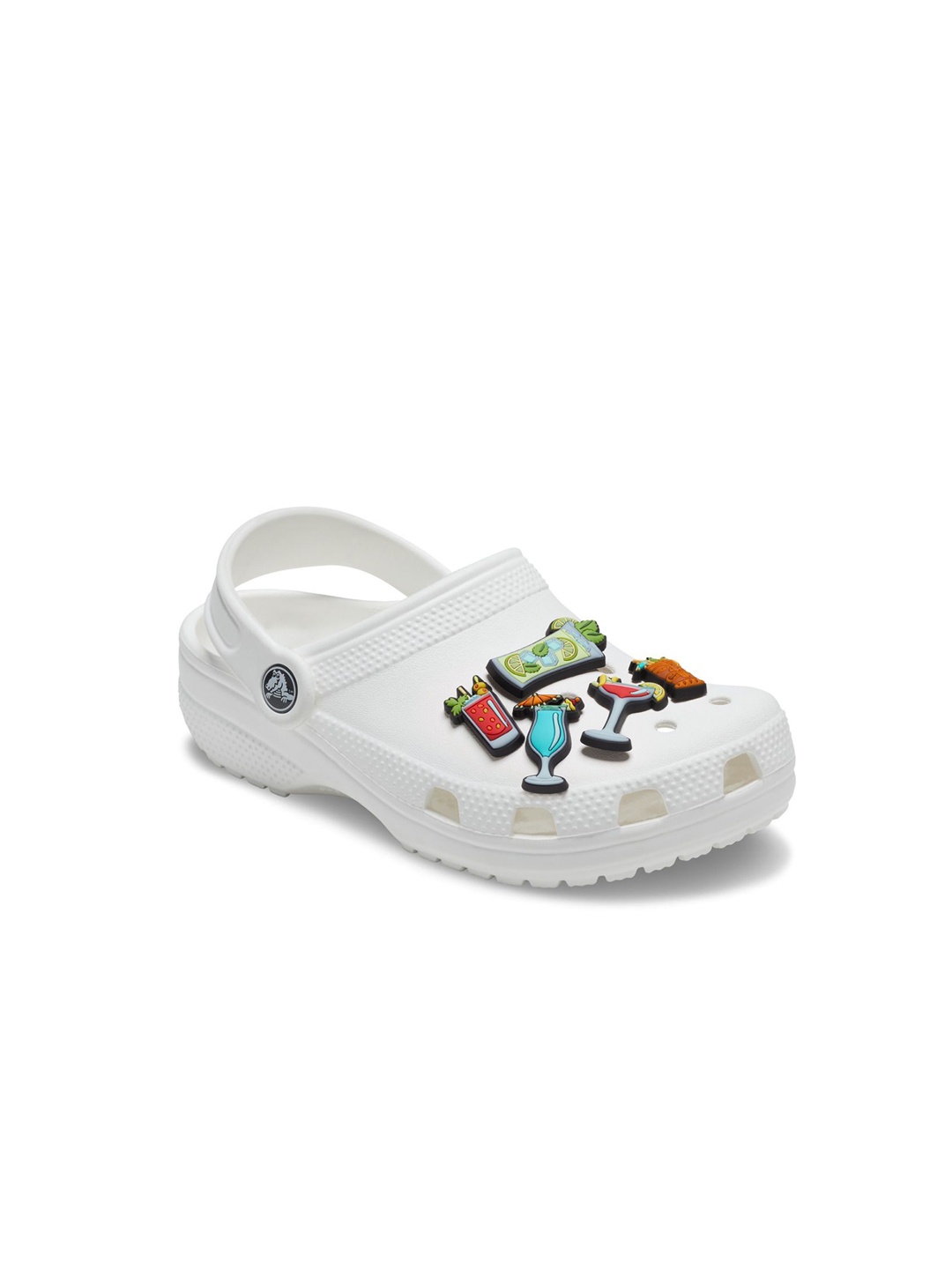 

Crocs 5-Pcs Bevs Shoe Charms Jibbitz, Green