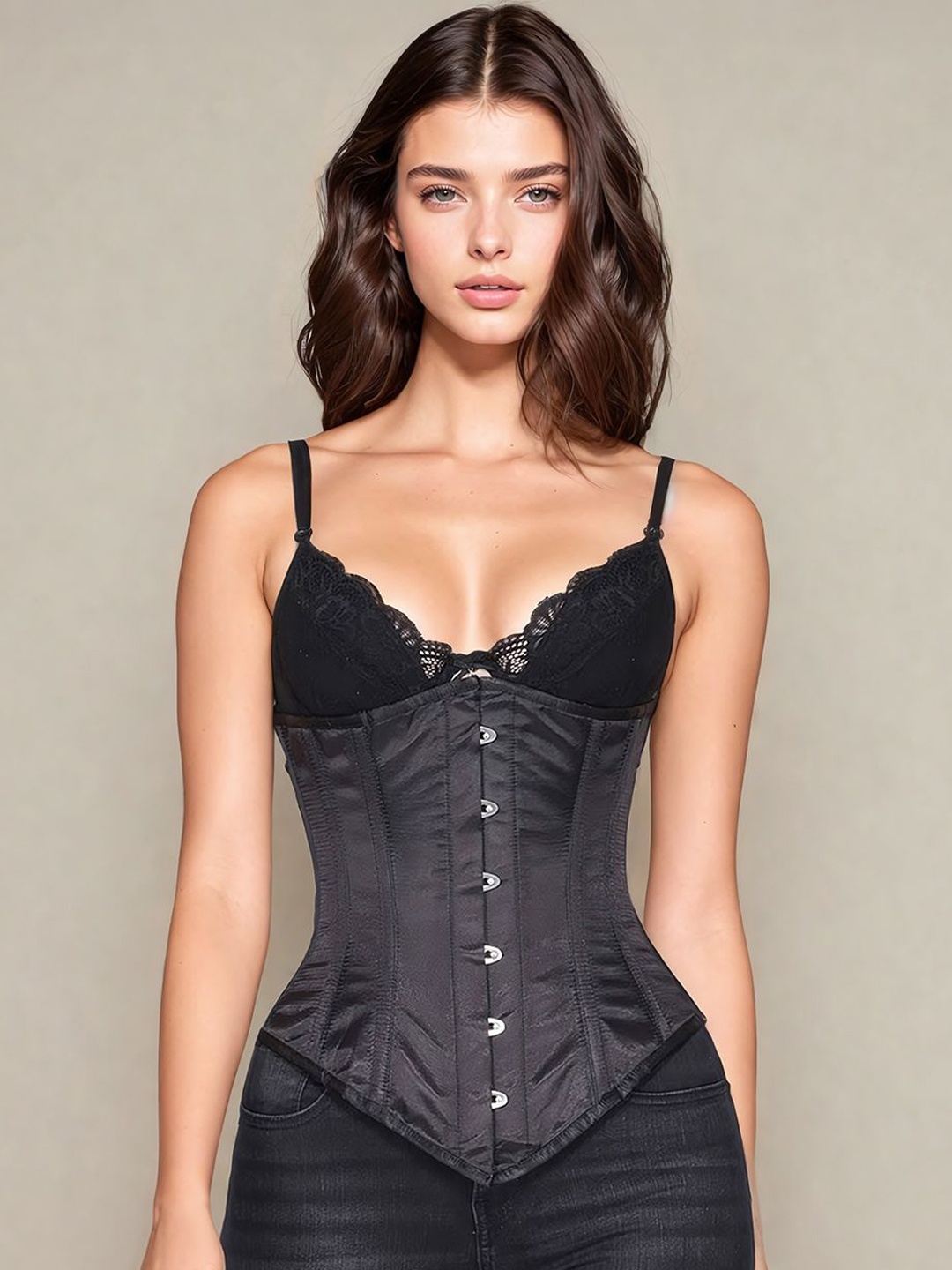 

Bunny Corset Tummy Control Corset Belt, Black