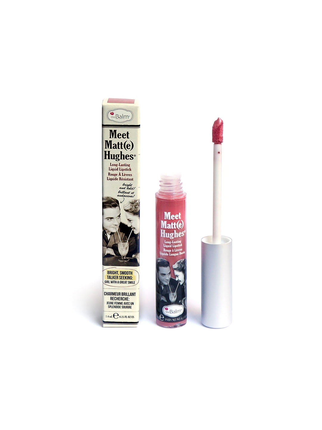 

The Balm Meet Matte Hughes Long Lasting Liquid Lipstick 7.4 ml - Genuine, Pink