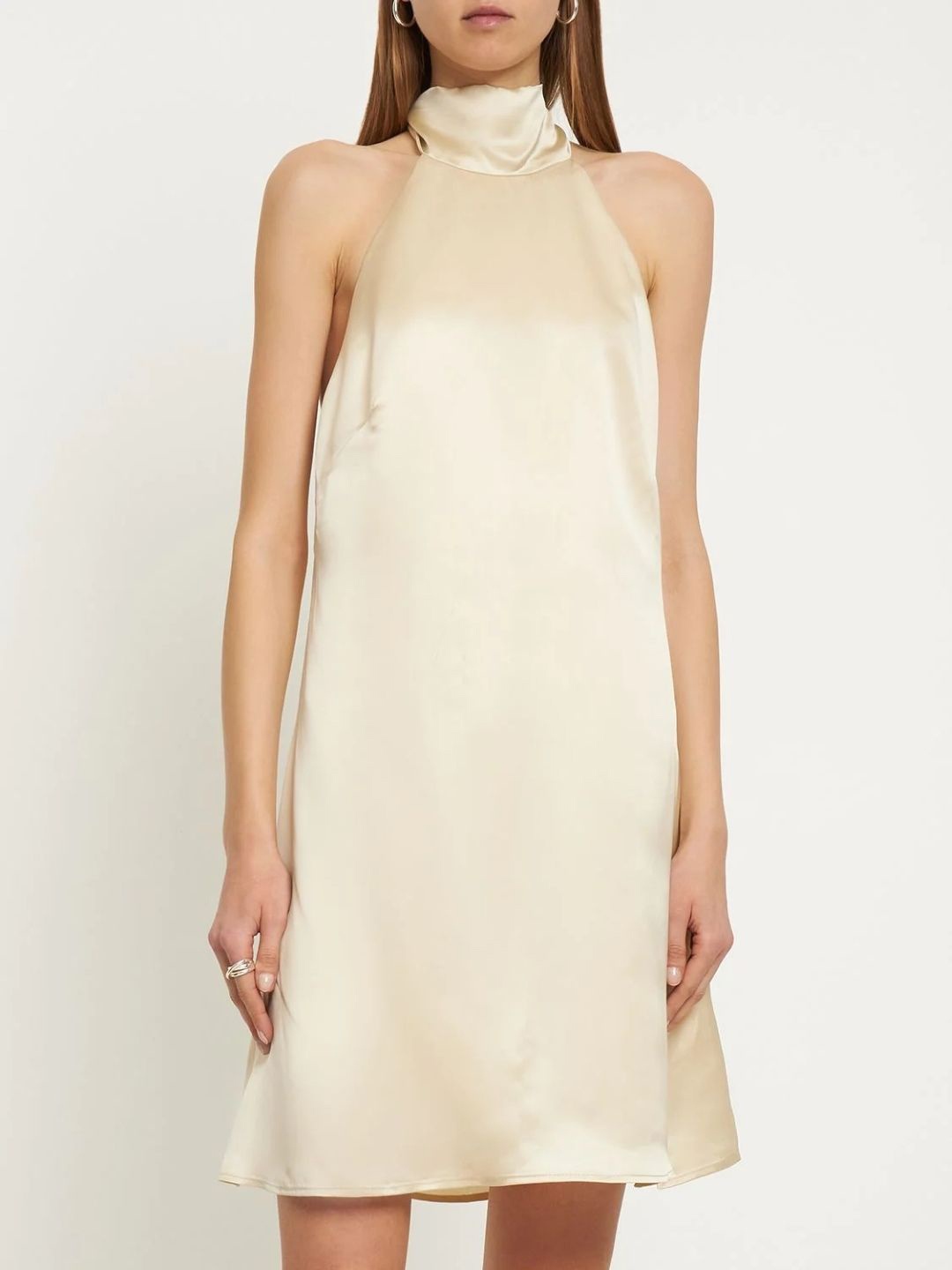 

KPOP Women Sheath Sleeveless Dress, Yellow