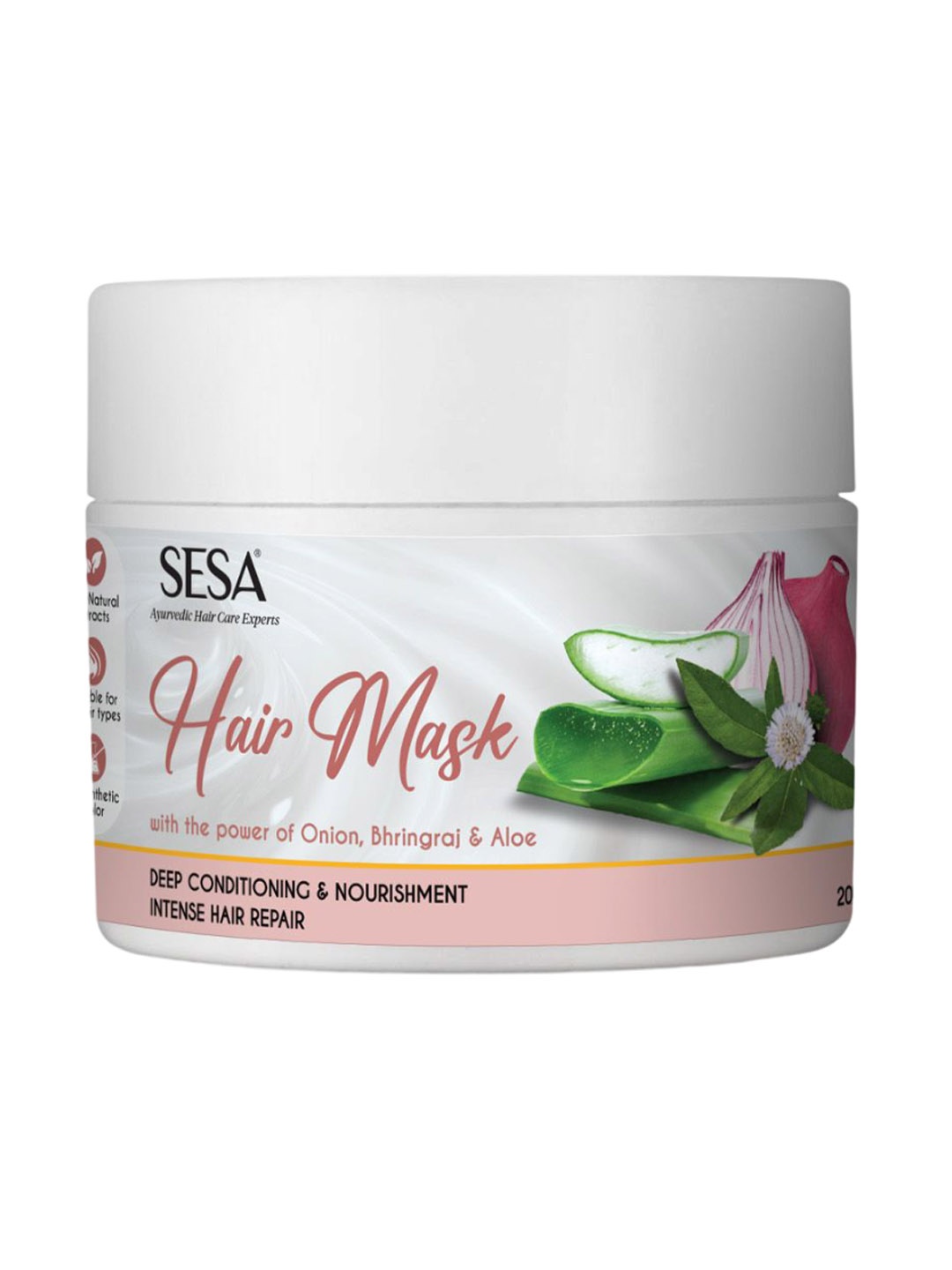 

Sesa Deep Conditioning & Nourishment Hair Mask - 200 g, White