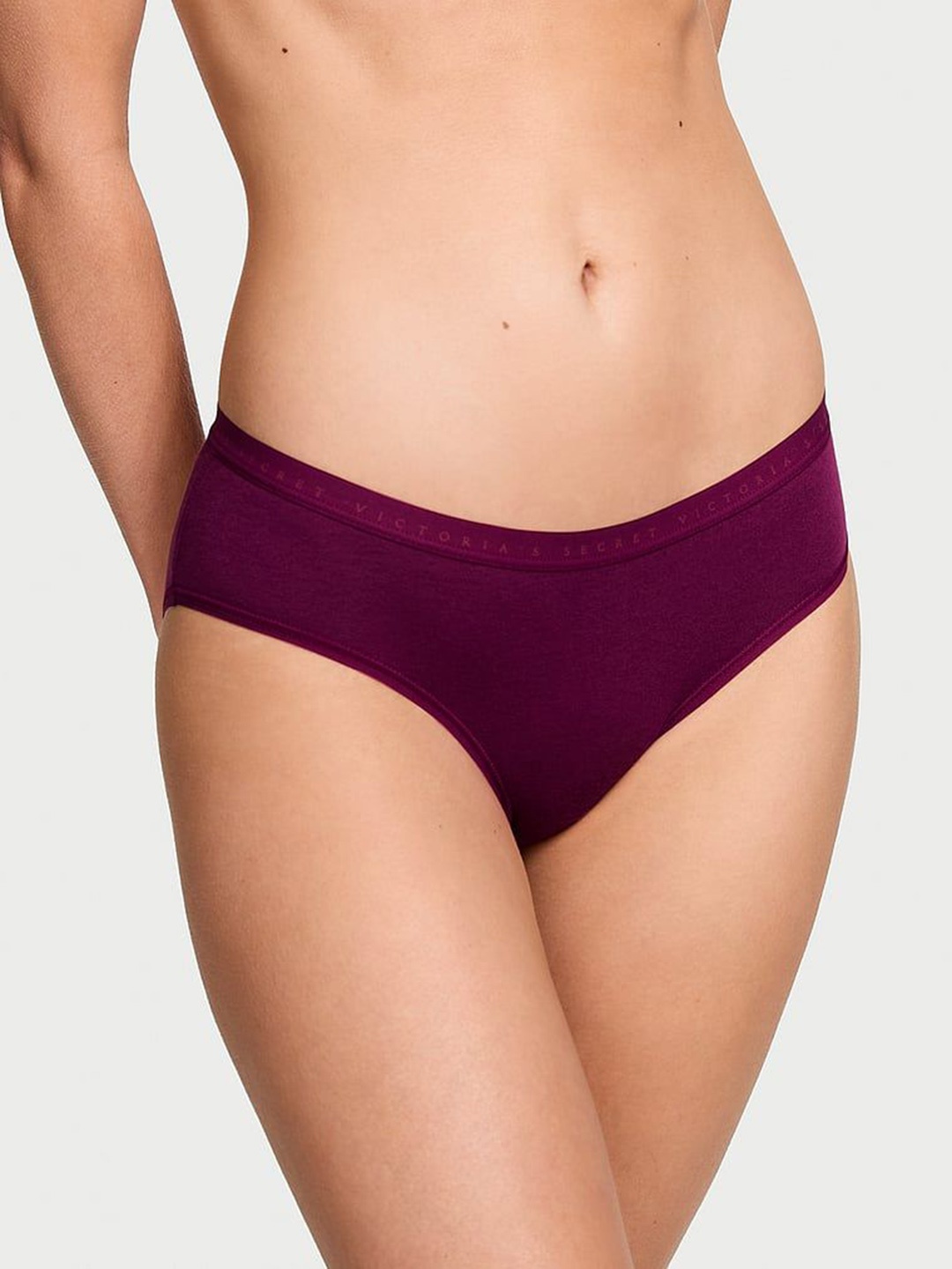 

Victoria's Secret Mid Rise Hipster women Briefs, Burgundy