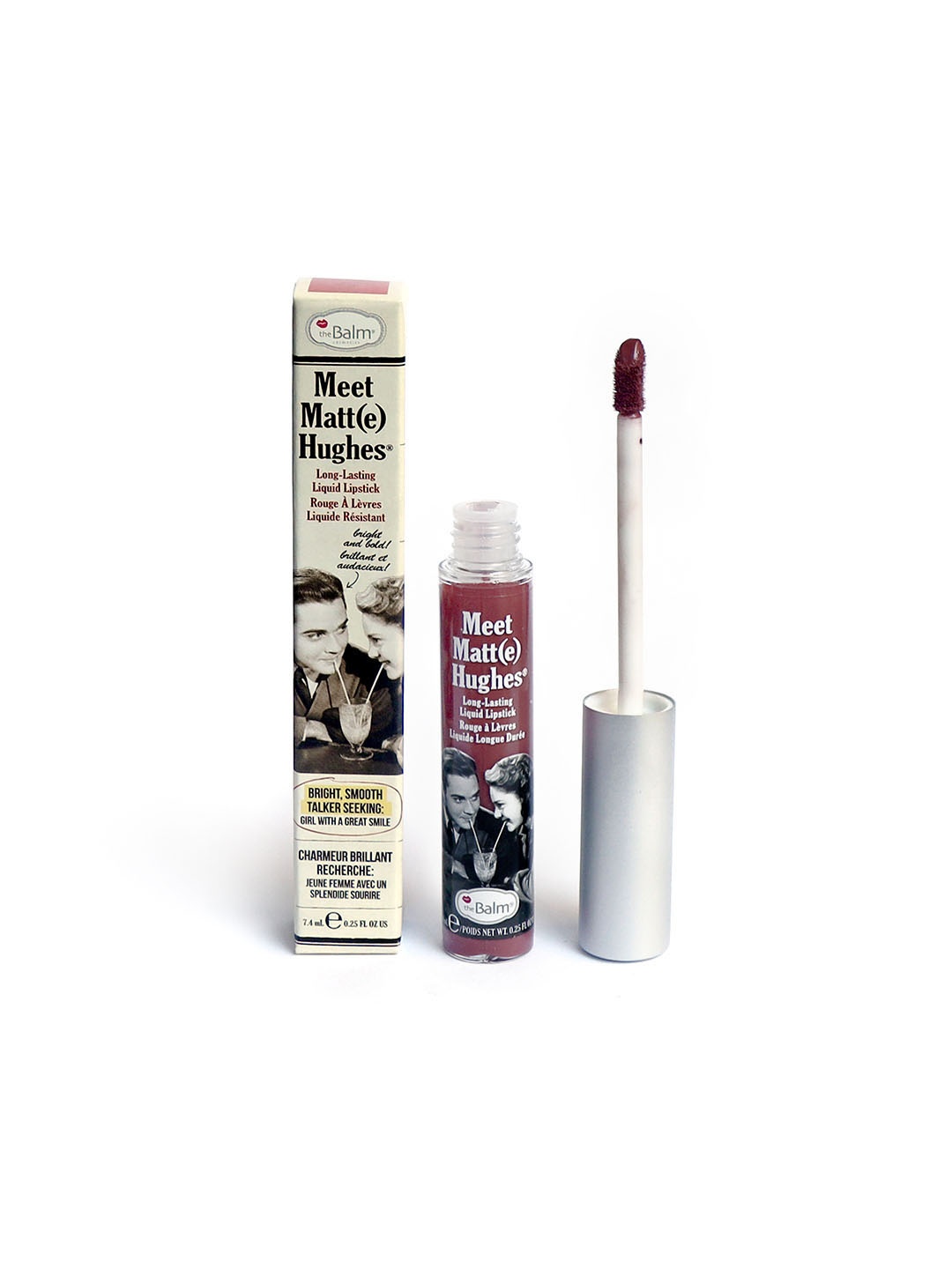 

The Balm Meet Matte Hughes Long Lasting Liquid Lipstick 7.4 ml - Confident, Pink