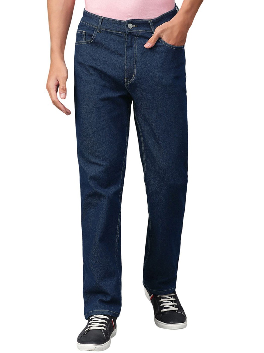 

Kotty Men Jean Stretchable Cotton Jeans, Blue