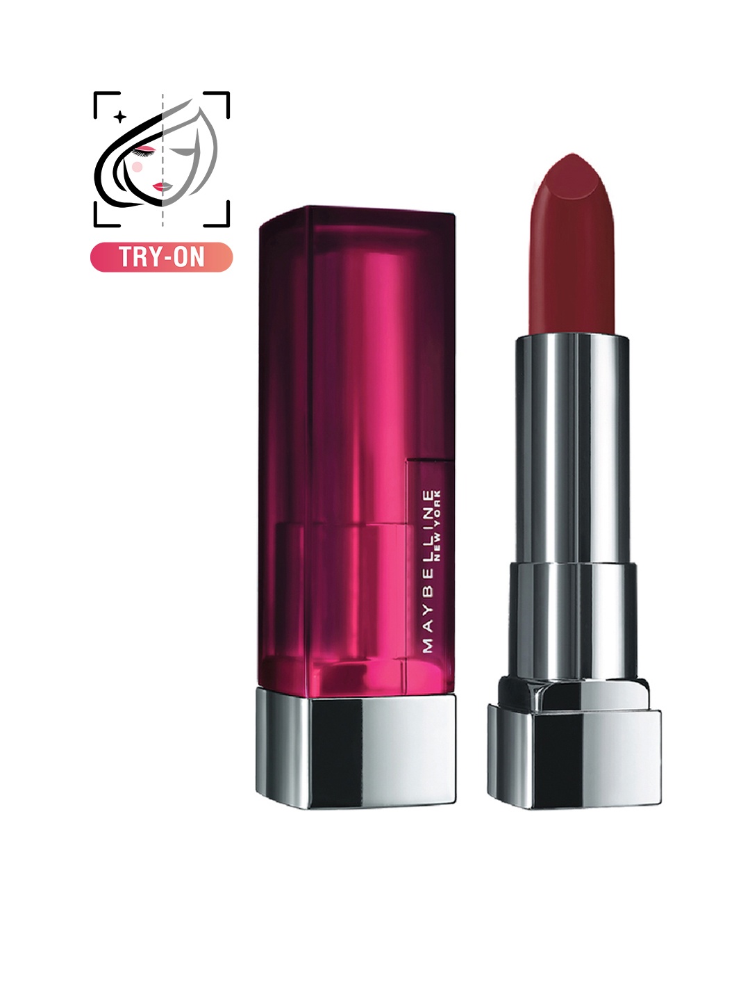 

Maybelline New York Color Sensational Powder Matte Lipstick - Plum Perfection, Red