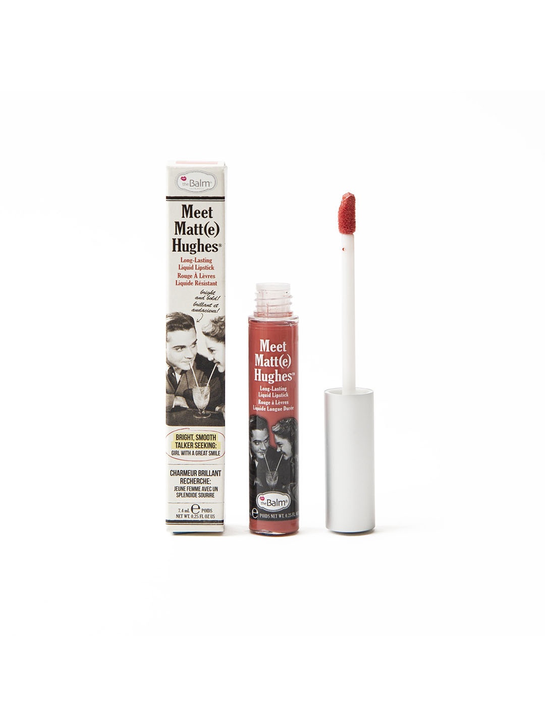 

The Balm Meet Matte Hughes Long Lasting Liquid Lipstick 7.4 ml - Honest, Nude