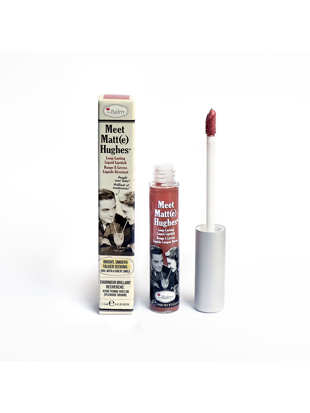 

The Balm Meet Matte Hughes Long Lasting Liquid Lipstick 7.4 ml - Generous, Nude