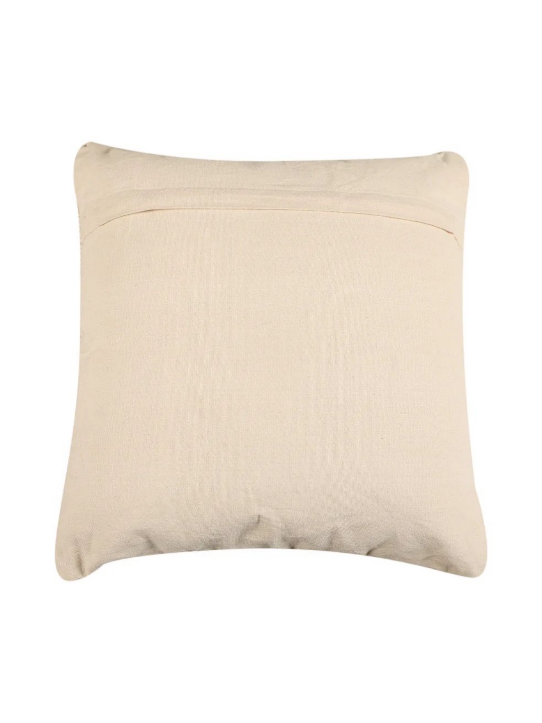 

SASHAA WORLD Beige & Yellow Striped Square Cushion Covers