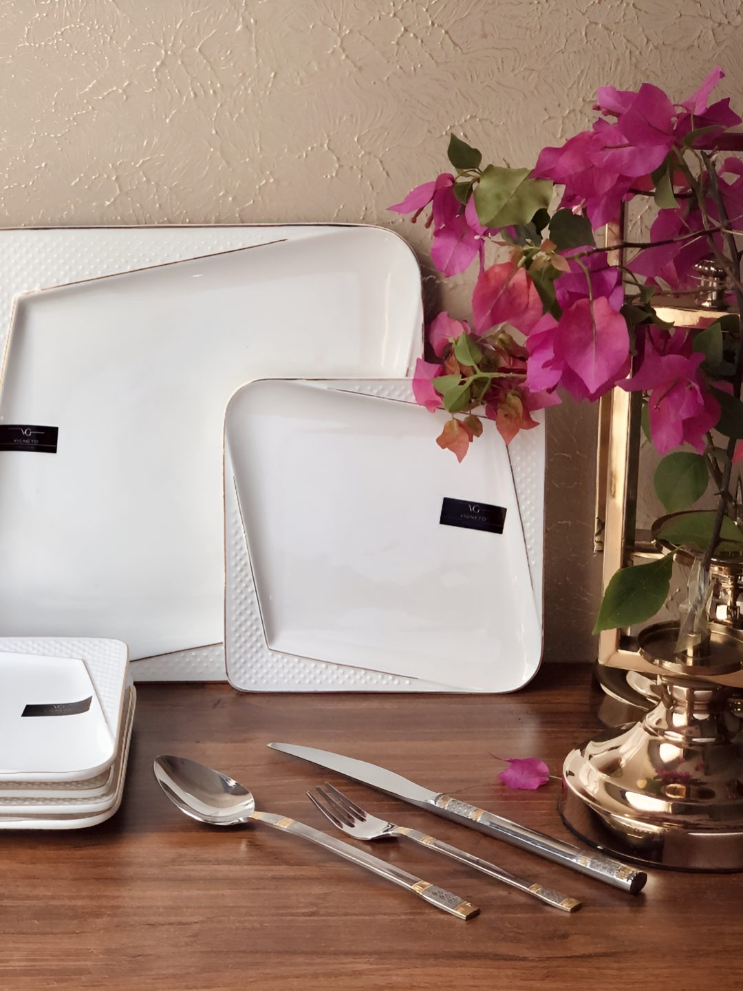 

vigneto White 2024 7 Pieces Porcelain Plates