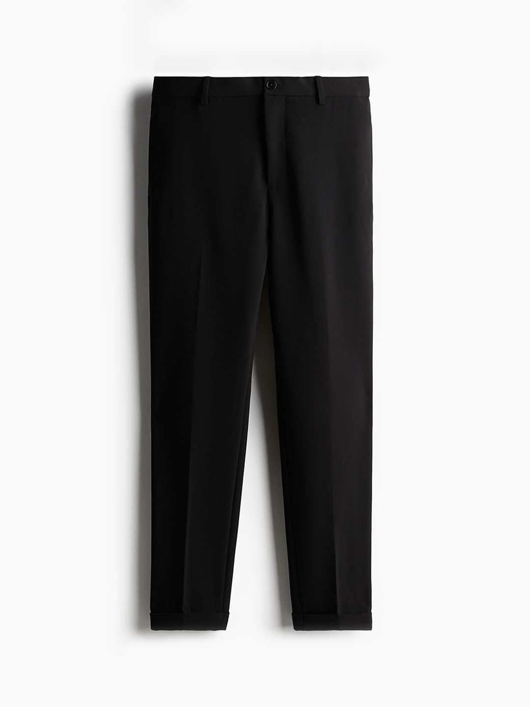 

H&M Men Slim Fit Tailored Trousers, Black