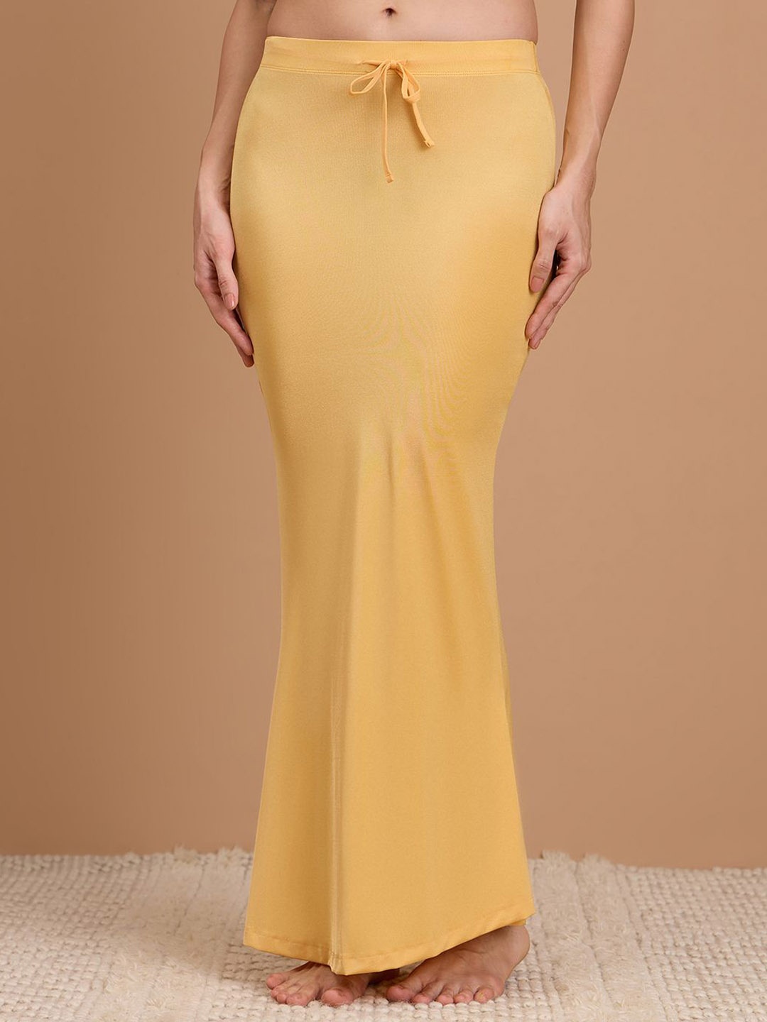 

Nykd Women Mermaid Fit Saree Shapewear, Yellow