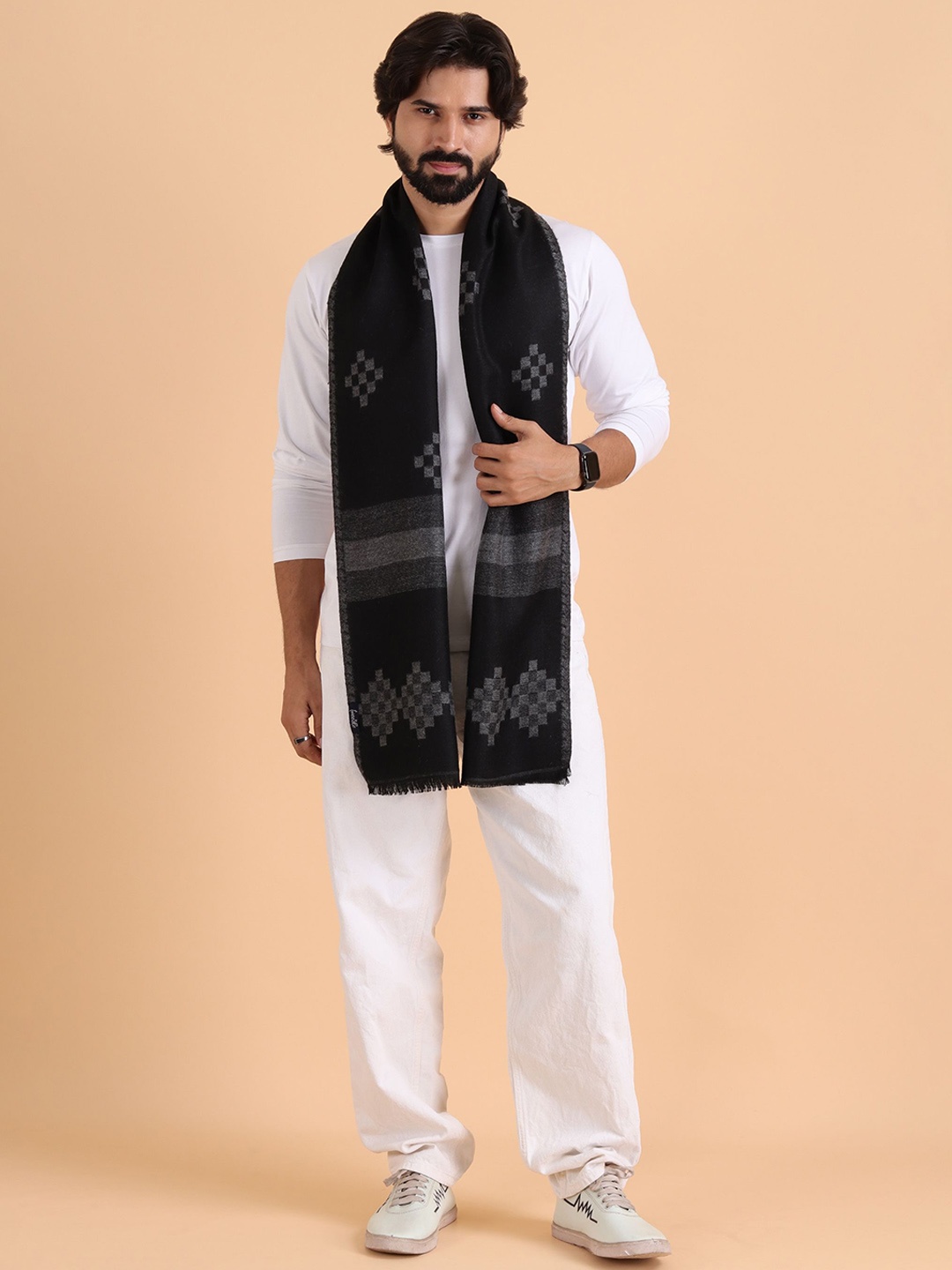 

Tweedle Men Acrylic Mufflers, Black