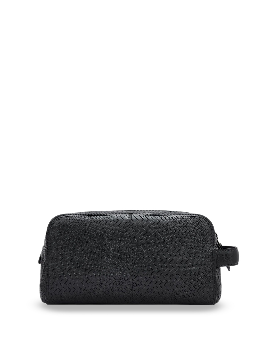 

Da Milano Unisex Textured Pouch Travel Accessory, Black