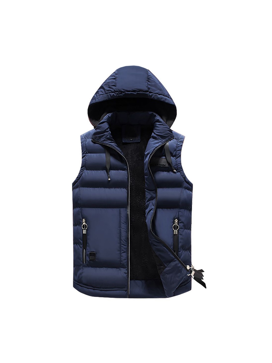 

StyleCast x Revolte Men Puffer Jacket, Navy blue