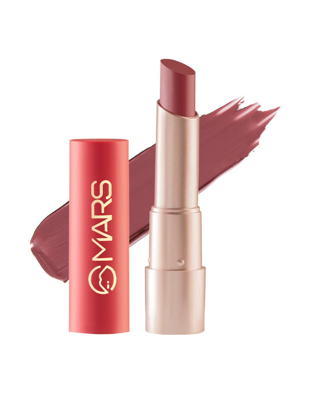 

MARS Creamy Matte Ultra Pigmented Bullet Lipstick 3.2g - Dandiya 04, Brown