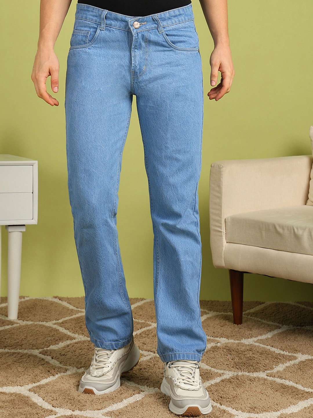 

FUBAR Men High-Rise Jeans, Blue