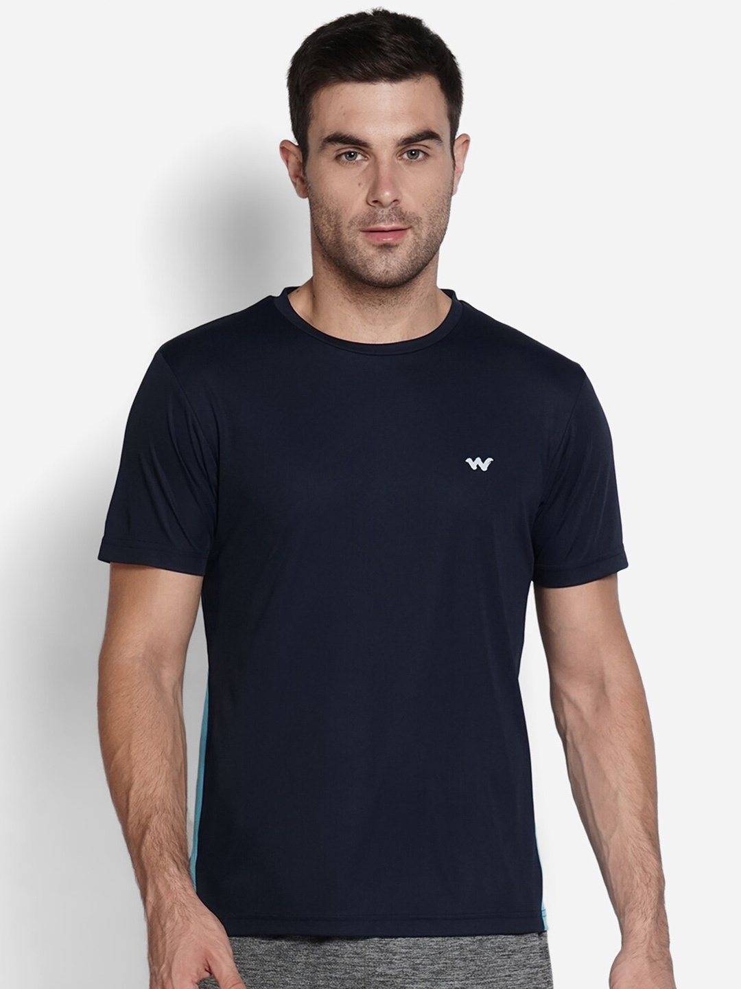 

Wildcraft Men Navy Blue T-shirt