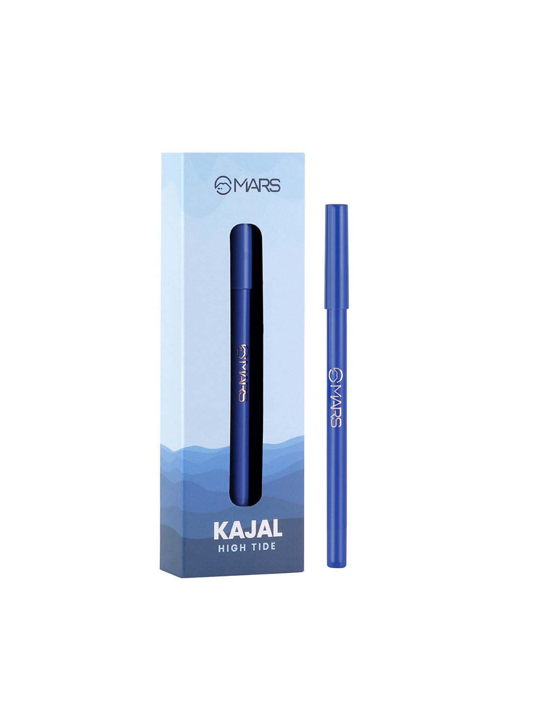 

MARS Smooth Glide Pencil Kajal With Sharpener 1.4g - High Tide 02, Blue