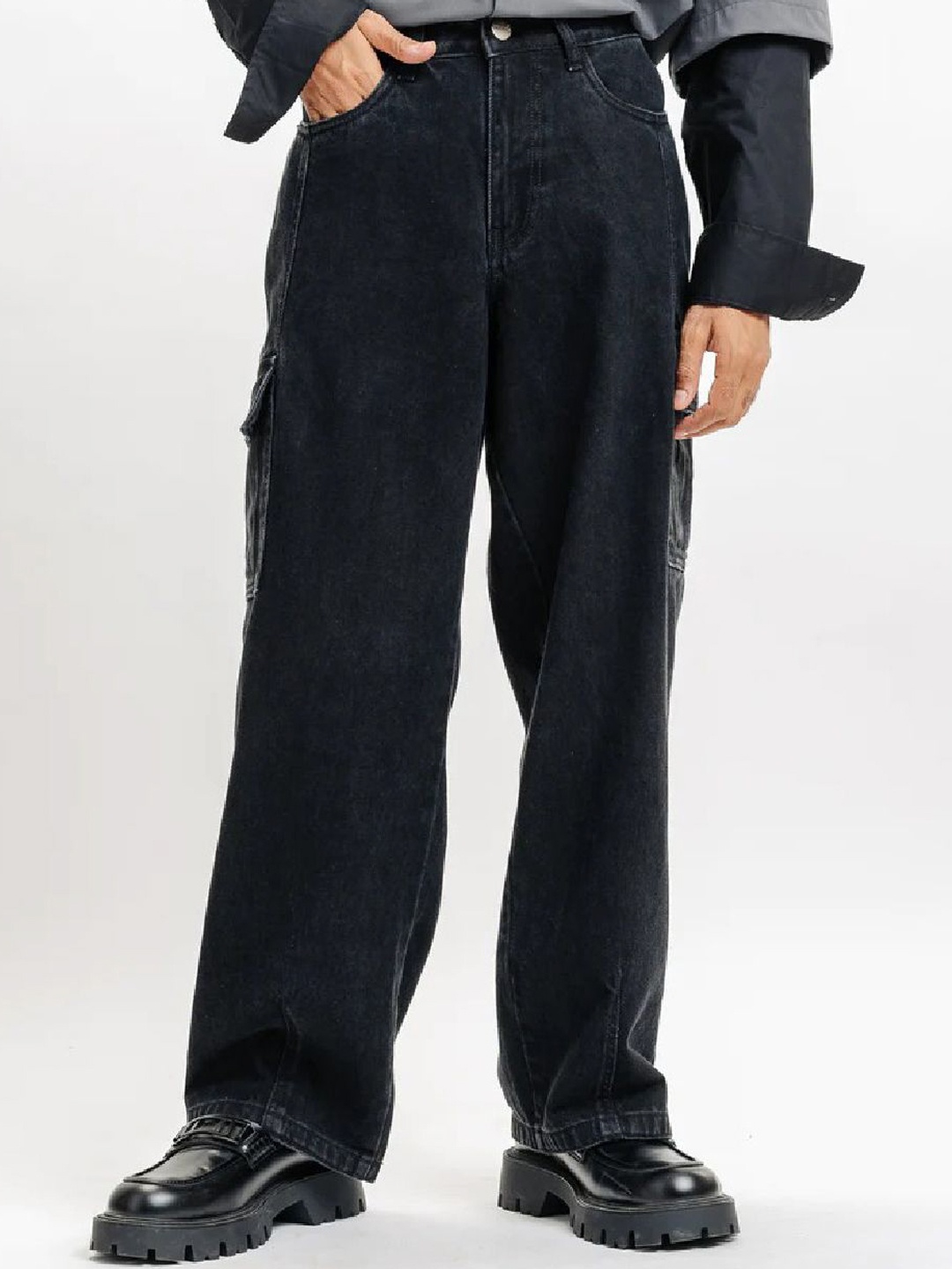 

Kotty Men Stretchable Jeans, Black