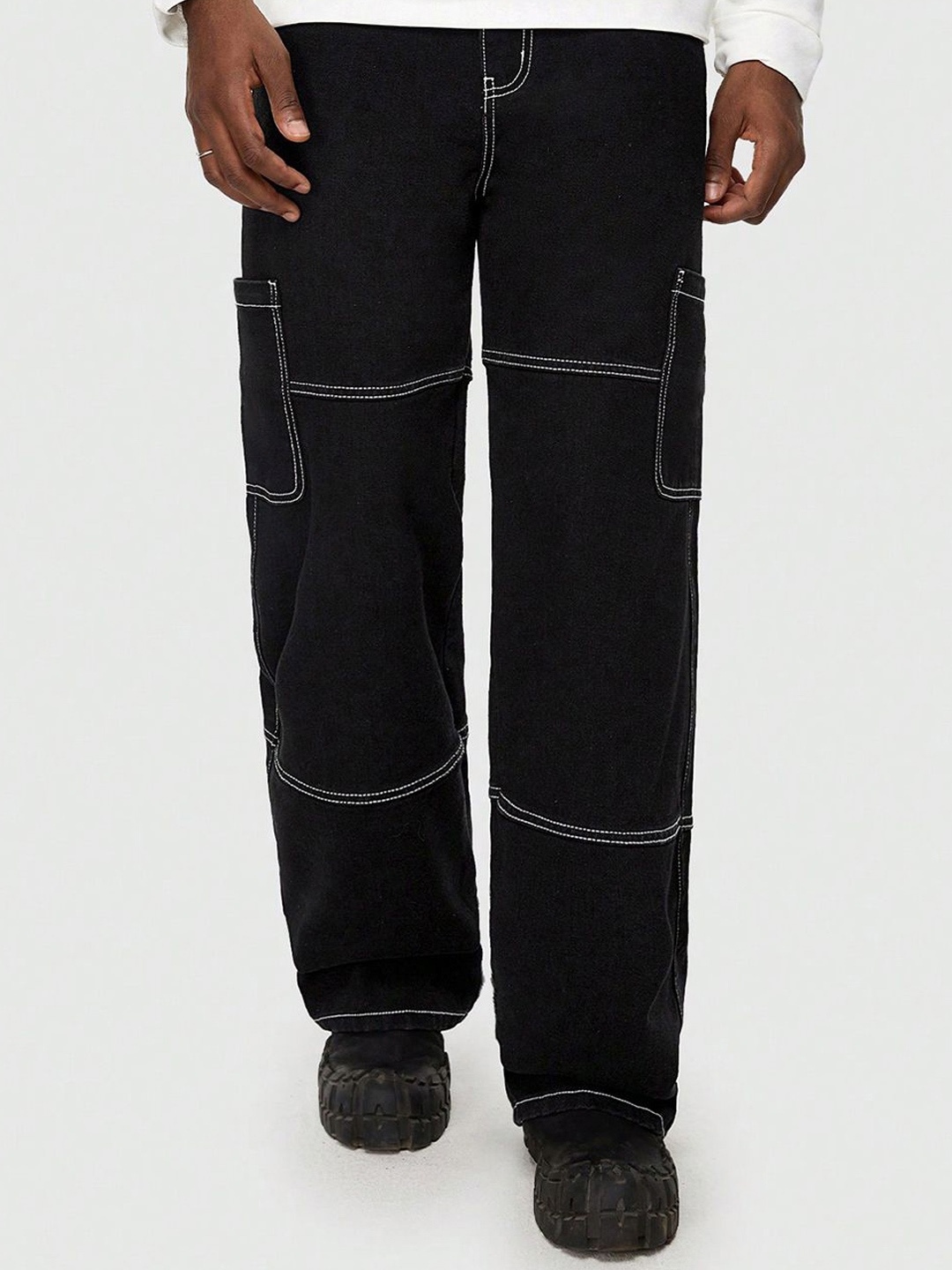 

Kotty Men Jean Stretchable Jeans, Black
