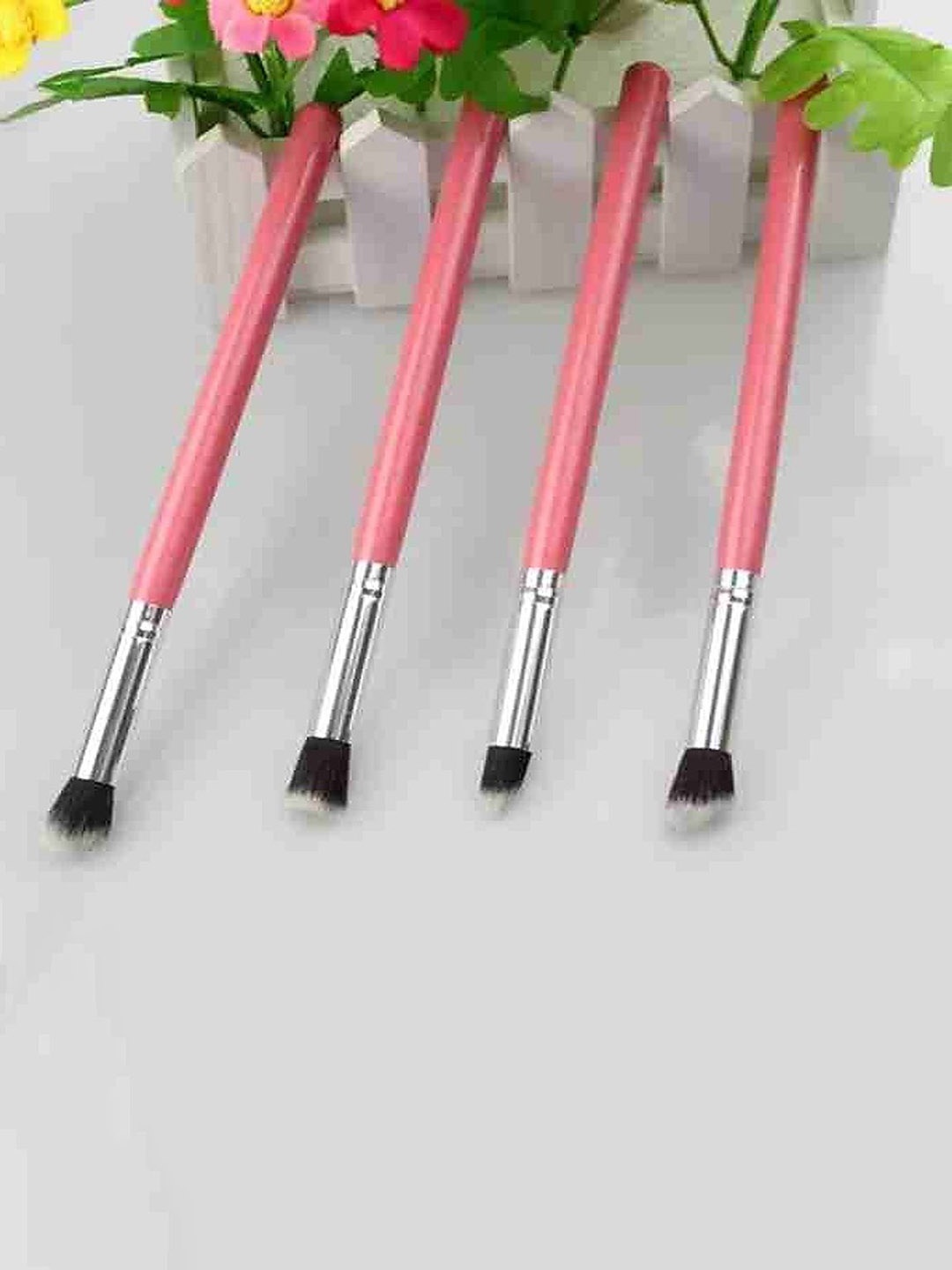 

Rsentera 4-Pcs Eye Shadow Blending Makeup Brush Set - Pink