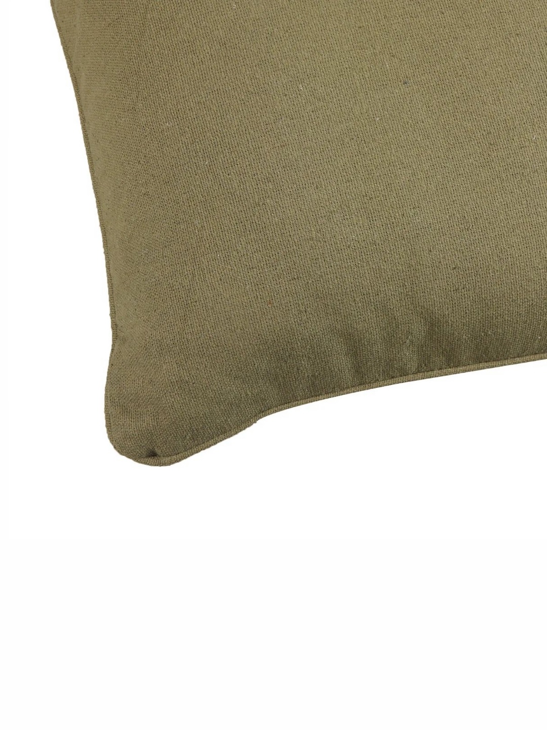 

SASHAA WORLD Green Cotton Square Cushion Covers