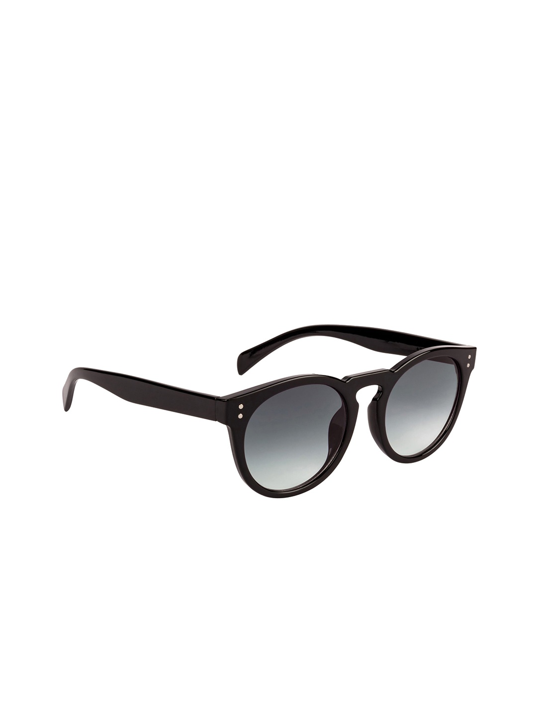 

The Roadster Lifestyle Co Unisex UV Protected Round Sunglasses ES_97015-29-RS-1067, Black