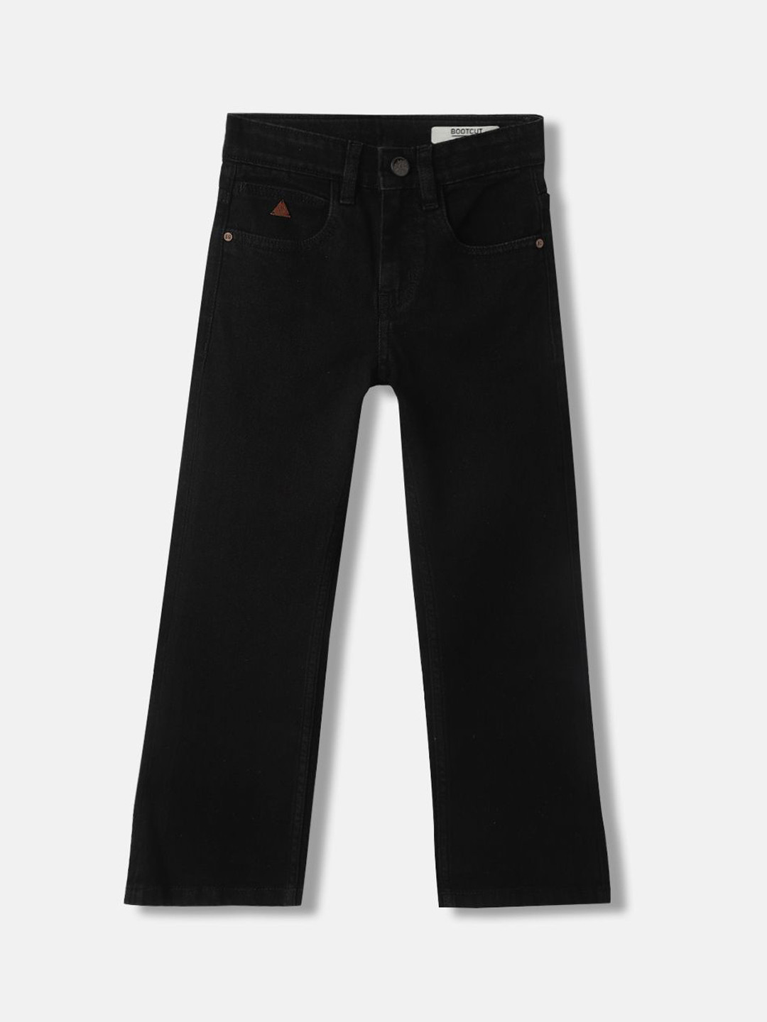 

Blue Giraffe Boys Bootcut Stretchable Jeans, Black