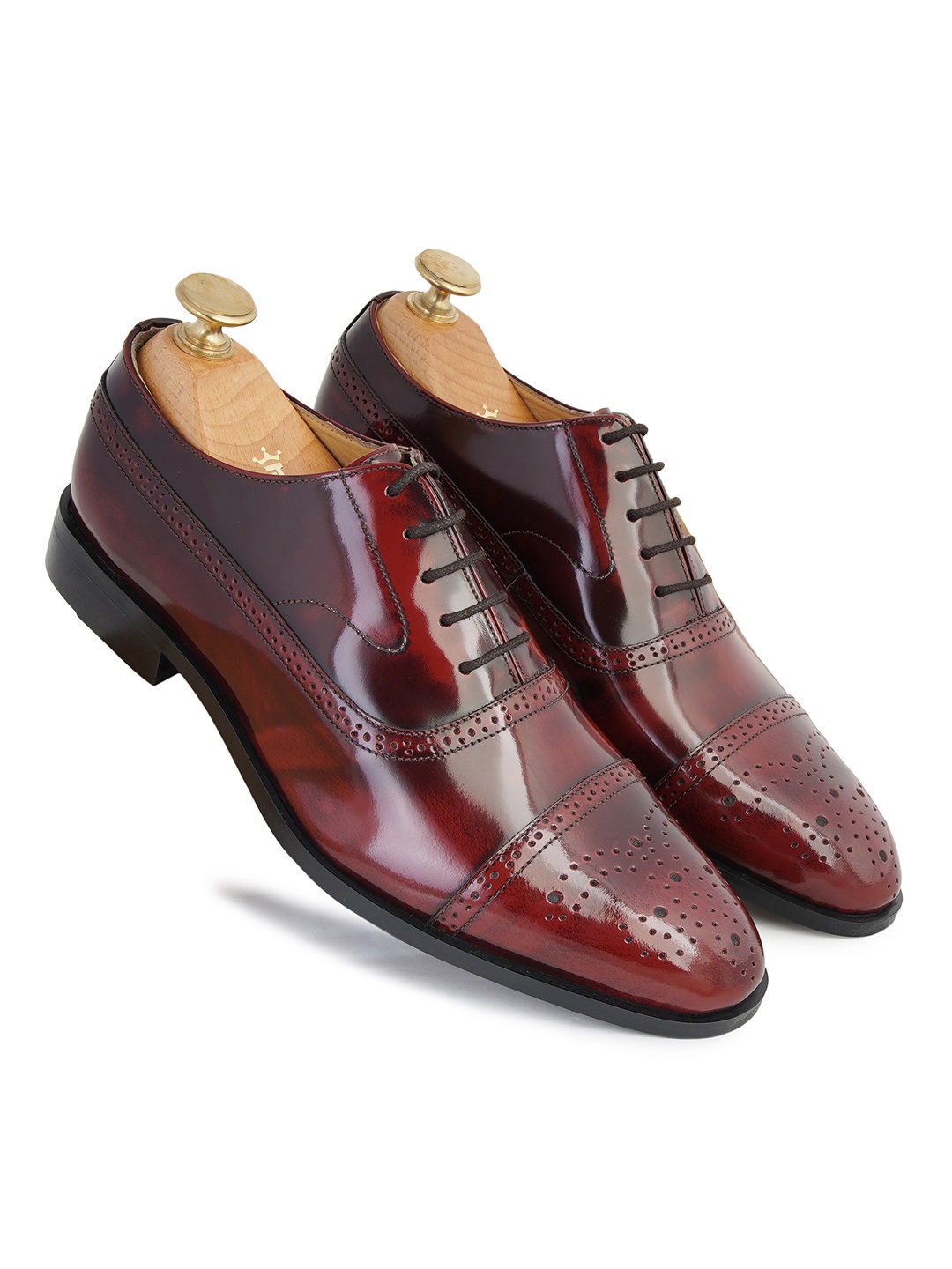 

LOVEY Men Lace-Ups fwd, Burgundy