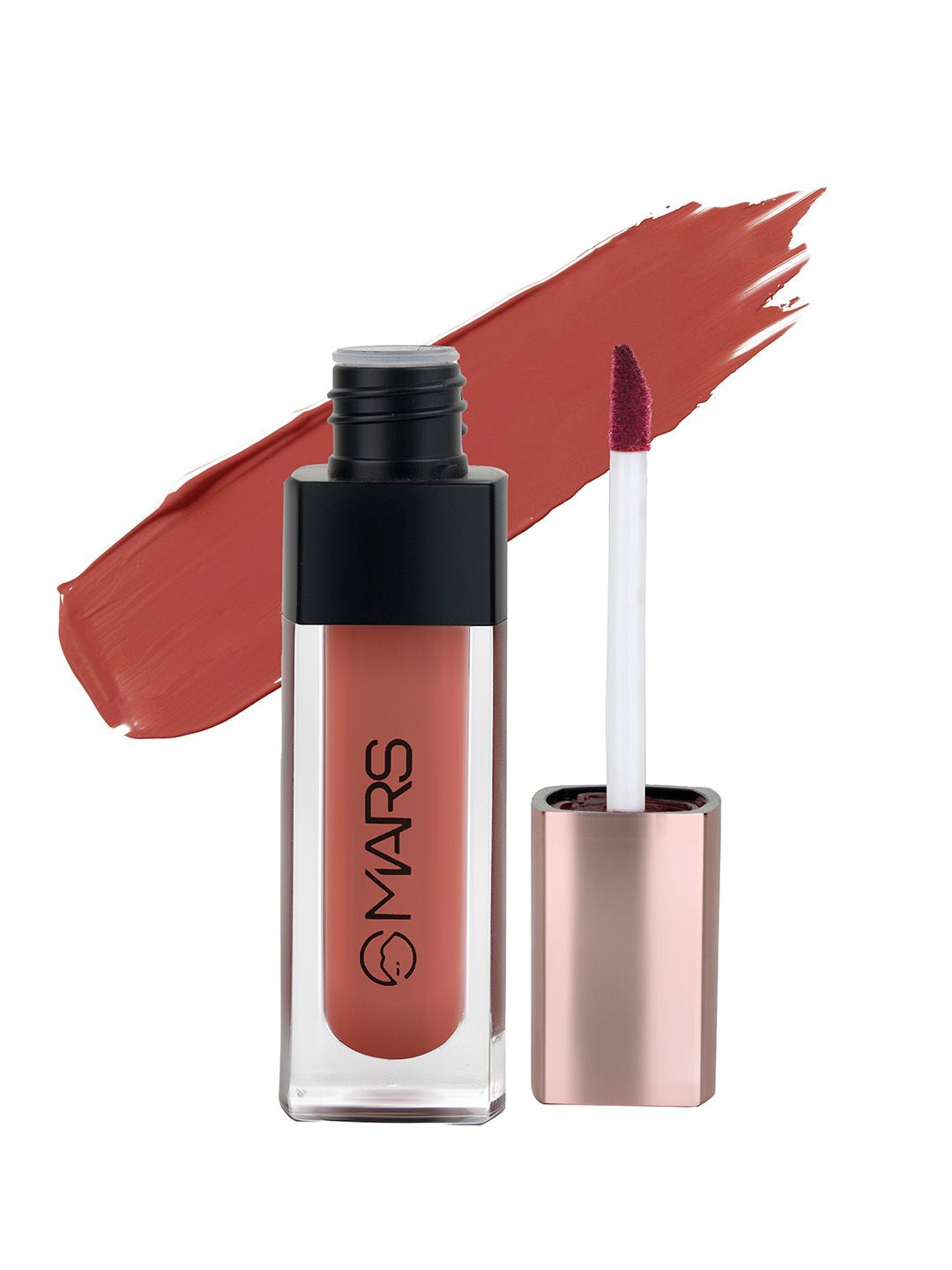 

MARS Popstar Non Transfer Long Lasting Matte Liquid Lipstick 6ml - Best Shot 23, Peach