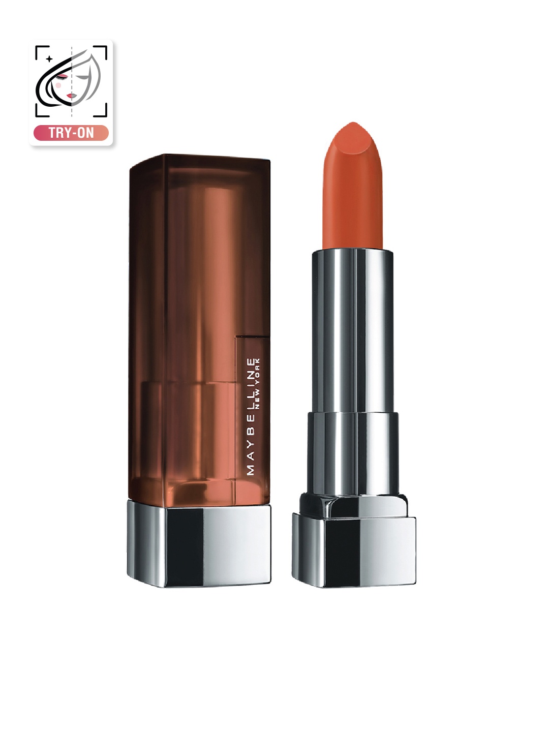 

Maybelline New York Color Sensational Creamy Matte Lipstick - Brooklyn Bare 675, Orange