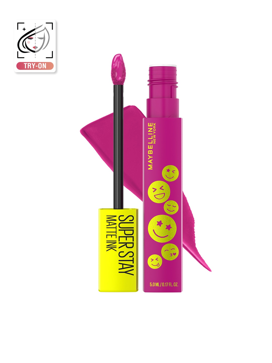 

Maybelline New York Superstay Matte Ink Mood Makers Liquid Lipstick 5ml - Reviver 465, Purple