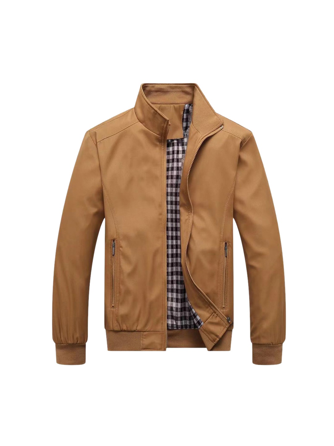 

StyleCast x Revolte Men Insulator Outdoor Bomber Jacket, Khaki