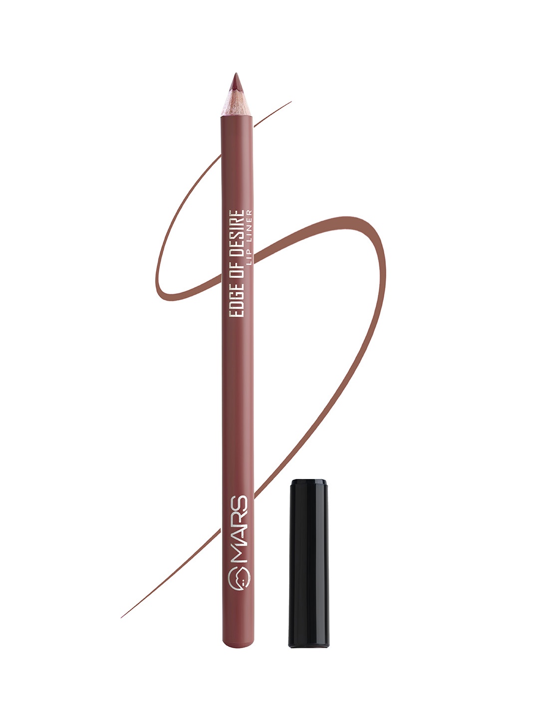 

MARS Edge of Desire Matte Long-Lasting Lip Liner Pencil - Spiced Cranberry 11, Brown