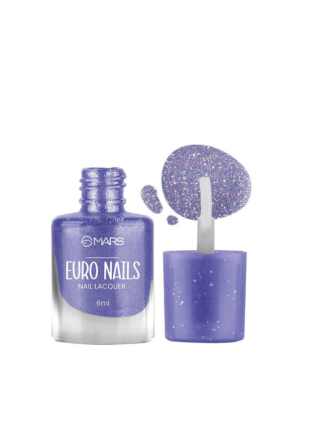 

MARS Euro Quick Drying Glossy Gel Finish Nail Lacquer 6ml - Shade 46, Blue