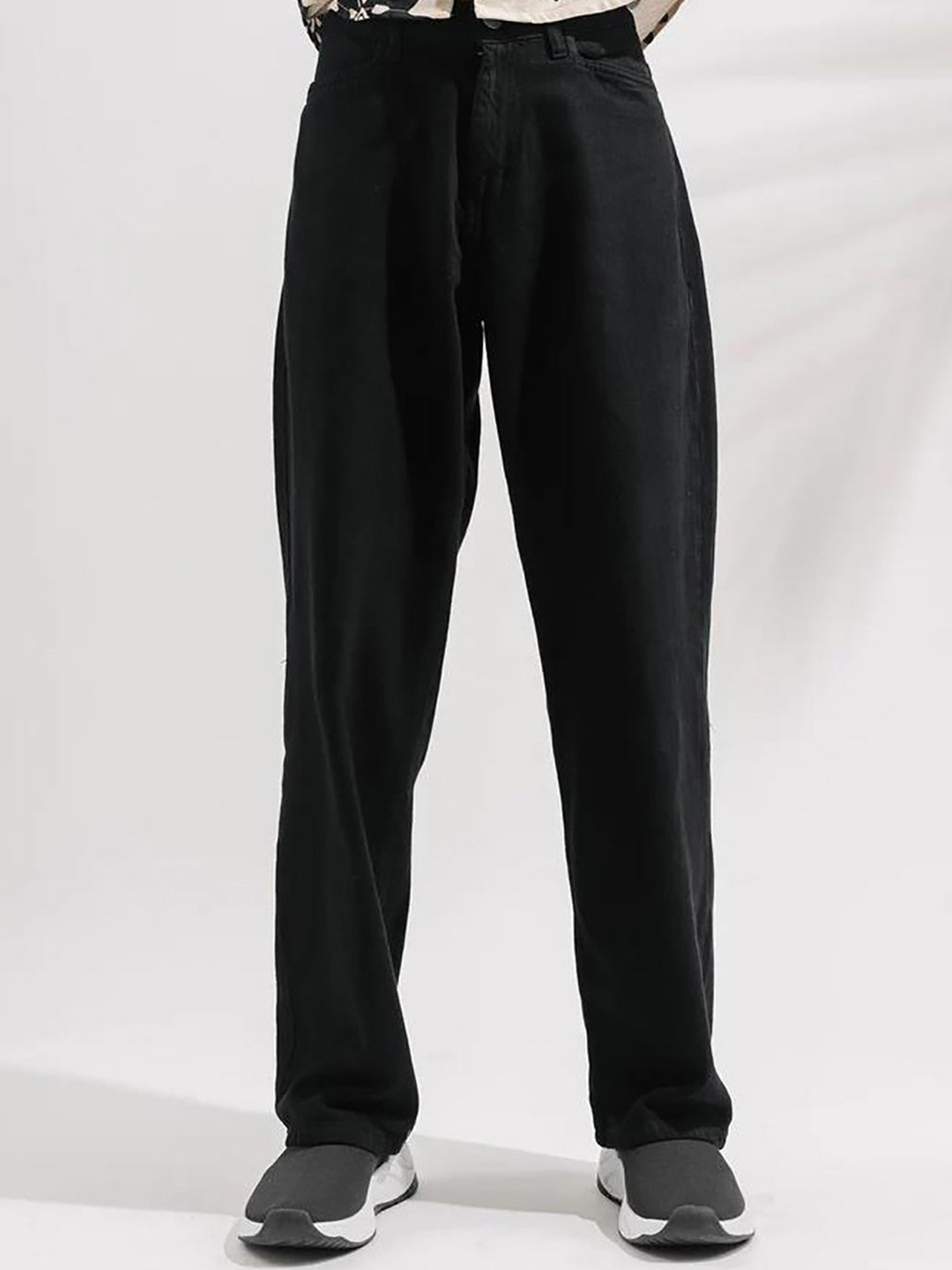 

Kotty Men Stretchable Cotton Jeans, Black