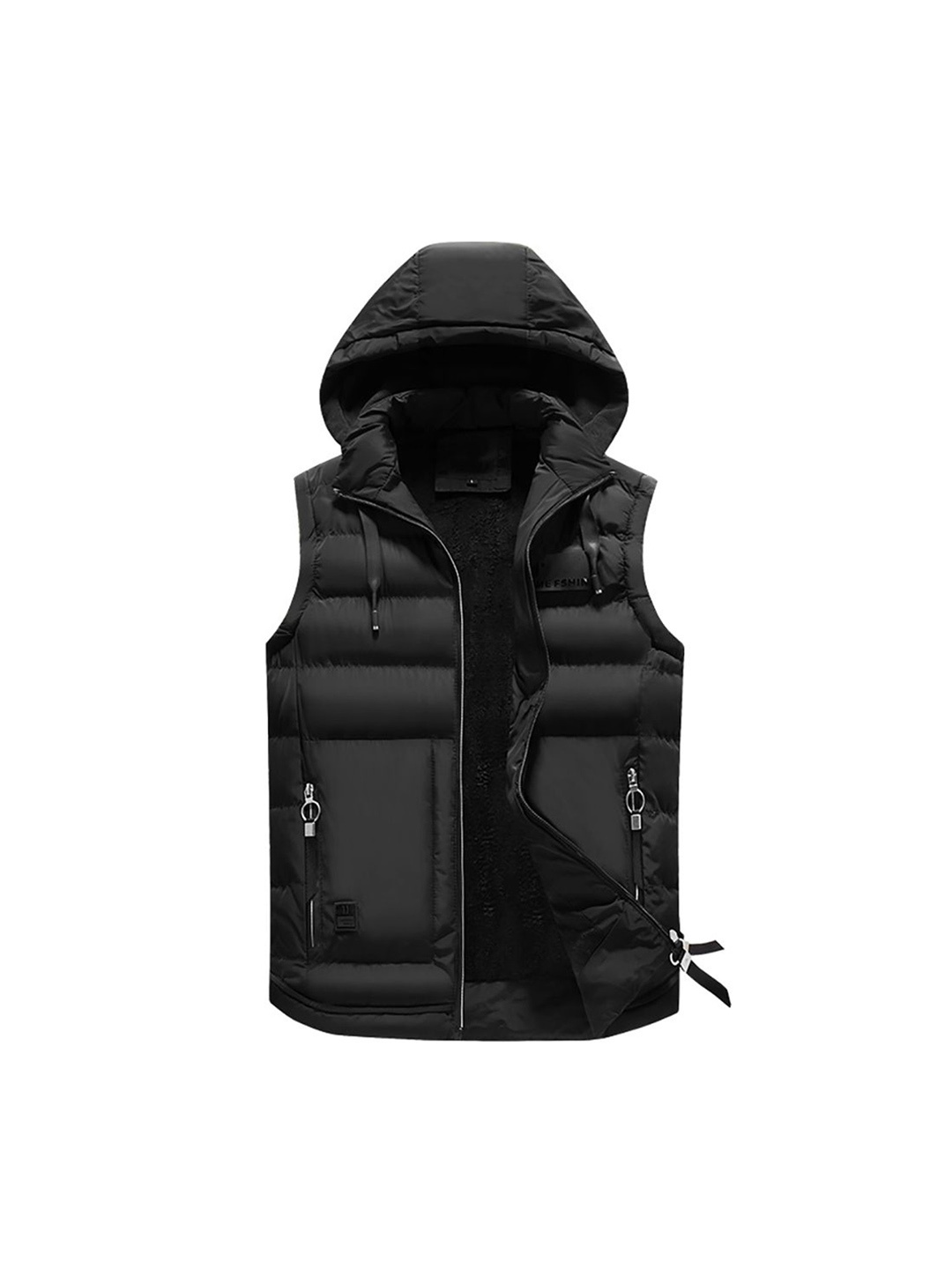 

StyleCast x Revolte Men Insulator Outdoor Padded Jacket, Black