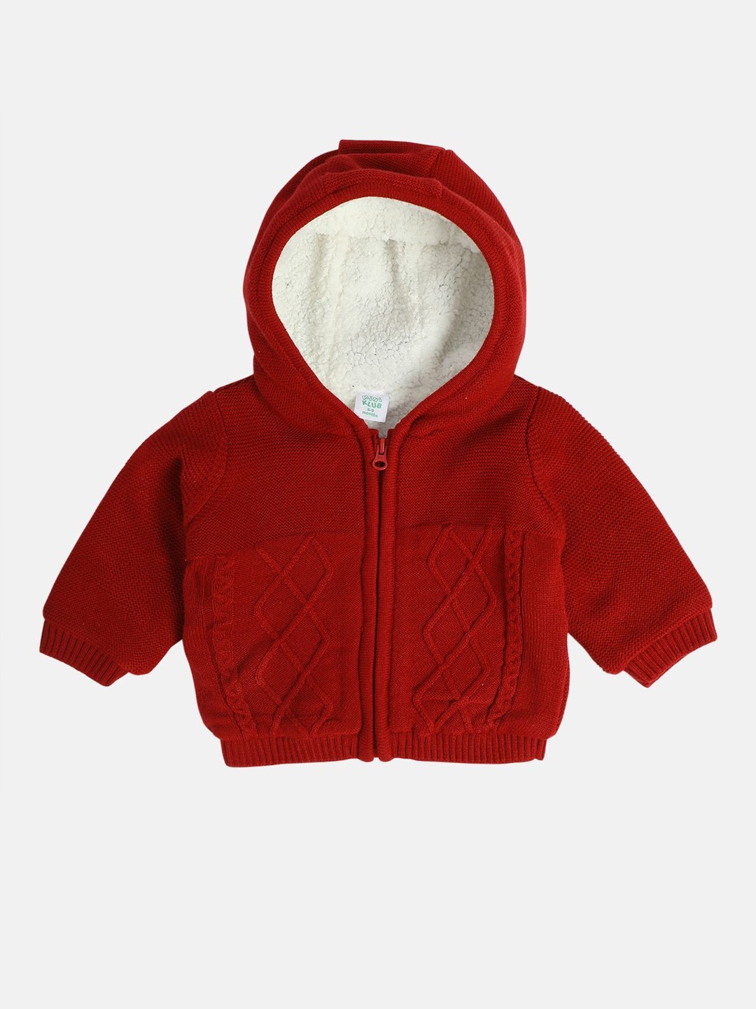 

MINI KLUB Boys without Quilted Jacket with Embroidered, Red