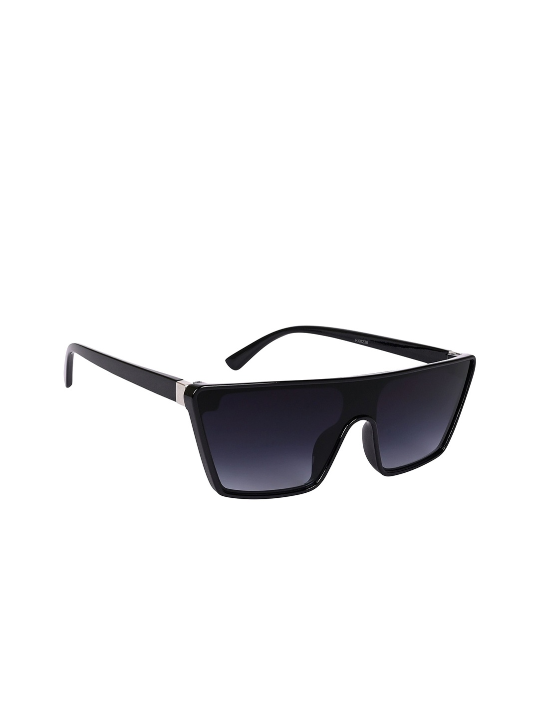 

The Roadster Lifestyle Co UV Protected Wayfarer Sunglasses ES_97022-30-RS-8236-BLK-BLK-WF, Black
