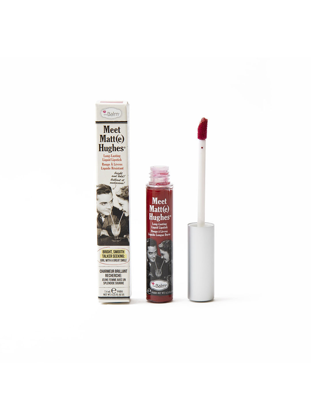 

The Balm Meet Matte Hughes Long Lasting Liquid Lipstick 7.4 ml - Loyal, Red
