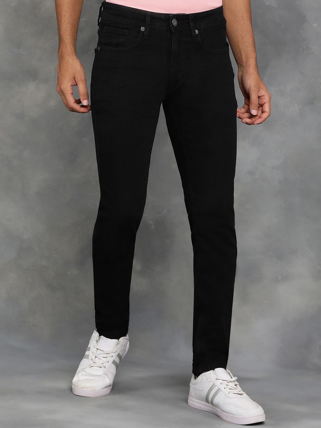 

Greenfibre Men Slim Fit Jeans, Black