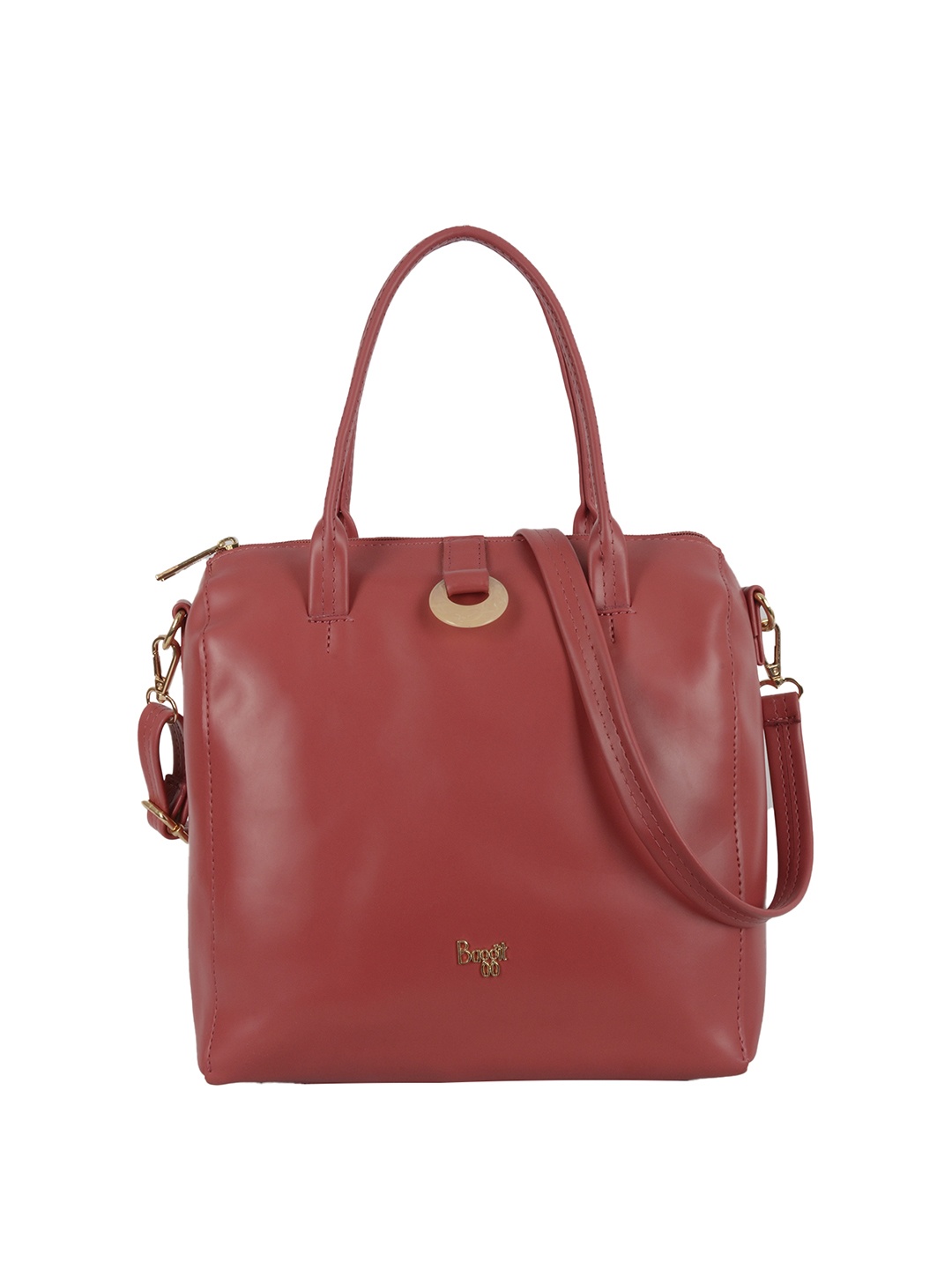 

Baggit Women PU Shopper Handheld Bag, Red