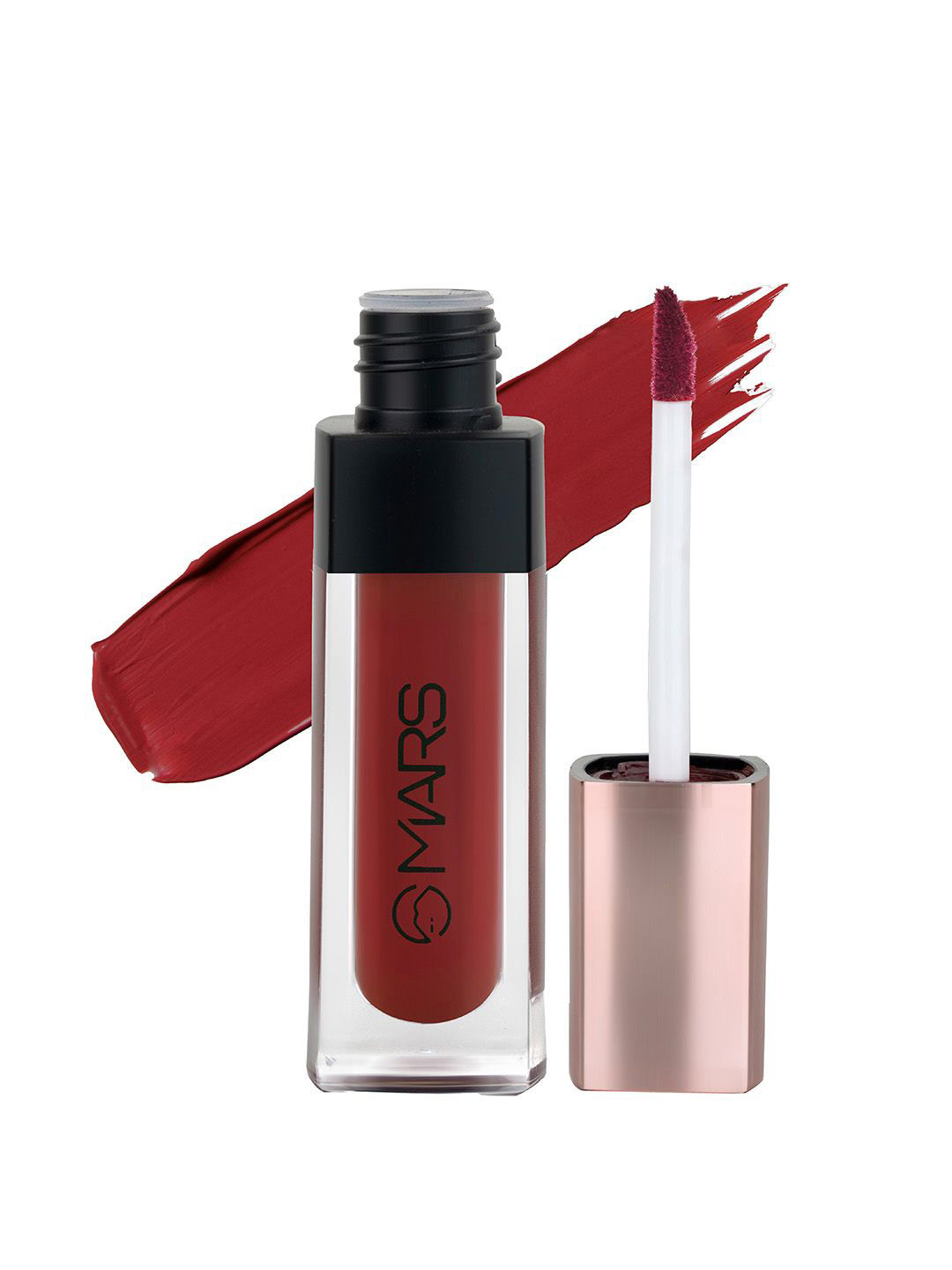 

MARS Popstar Non Transfer Long Lasting Matte Liquid Lipstick -Muse-08- 6ml, Maroon