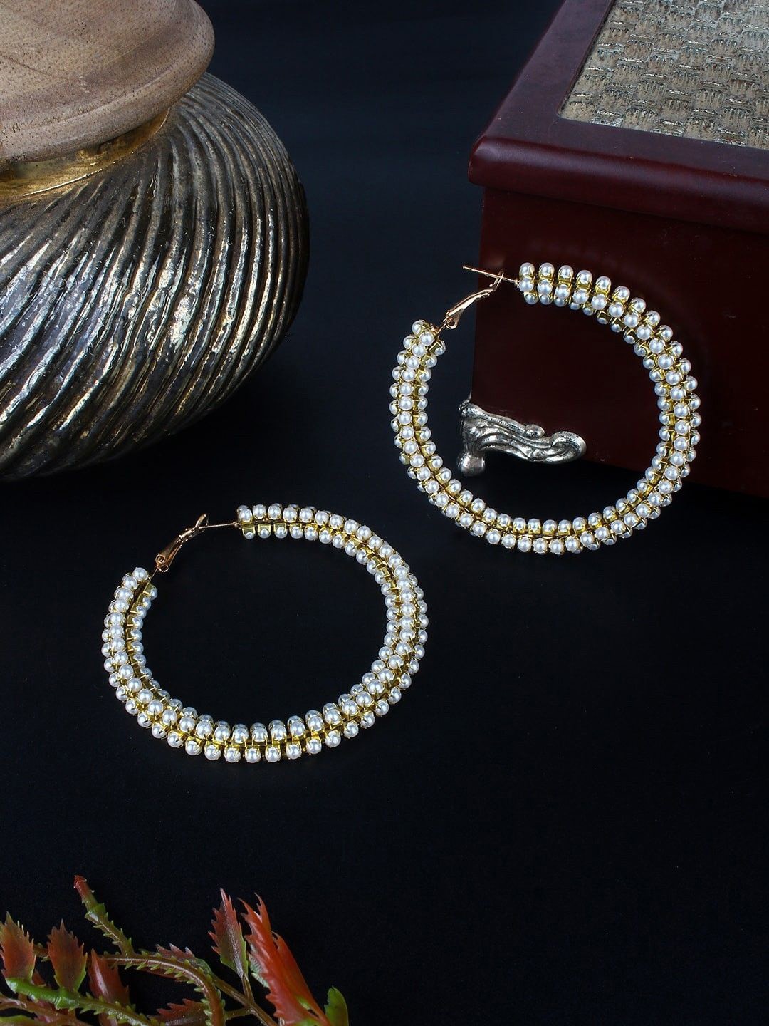 

KPOP Contemporary Drop Earrings, Gold
