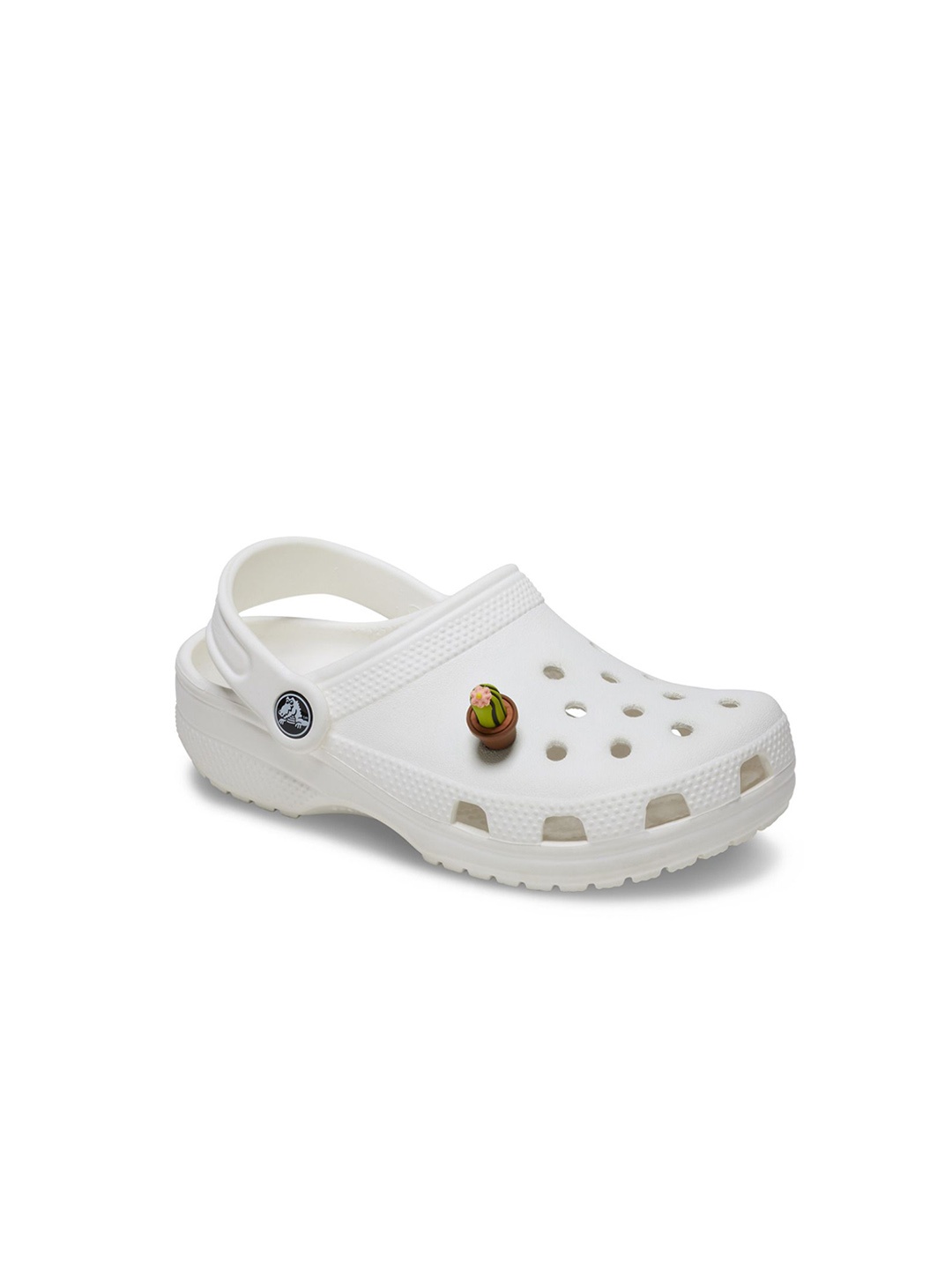 

Crocs 3D Cactus With Flower Jibbitz, Green