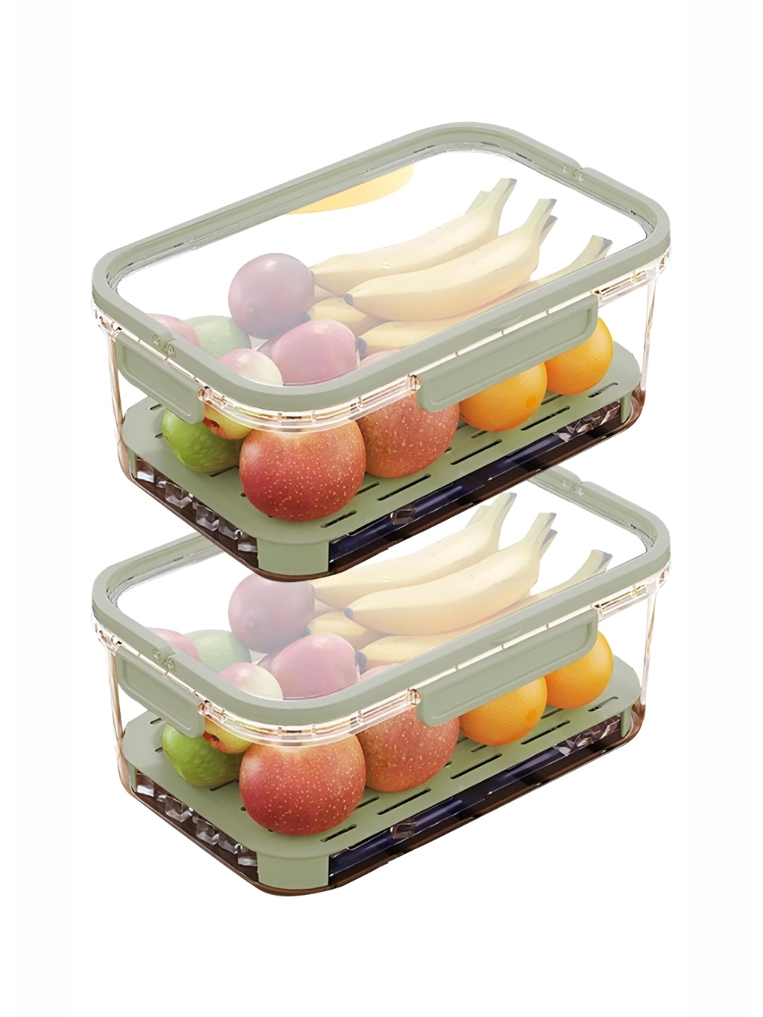 

HOUSE OF QUIRK Green Set of 2 Reusable Multi-Utility Organisers