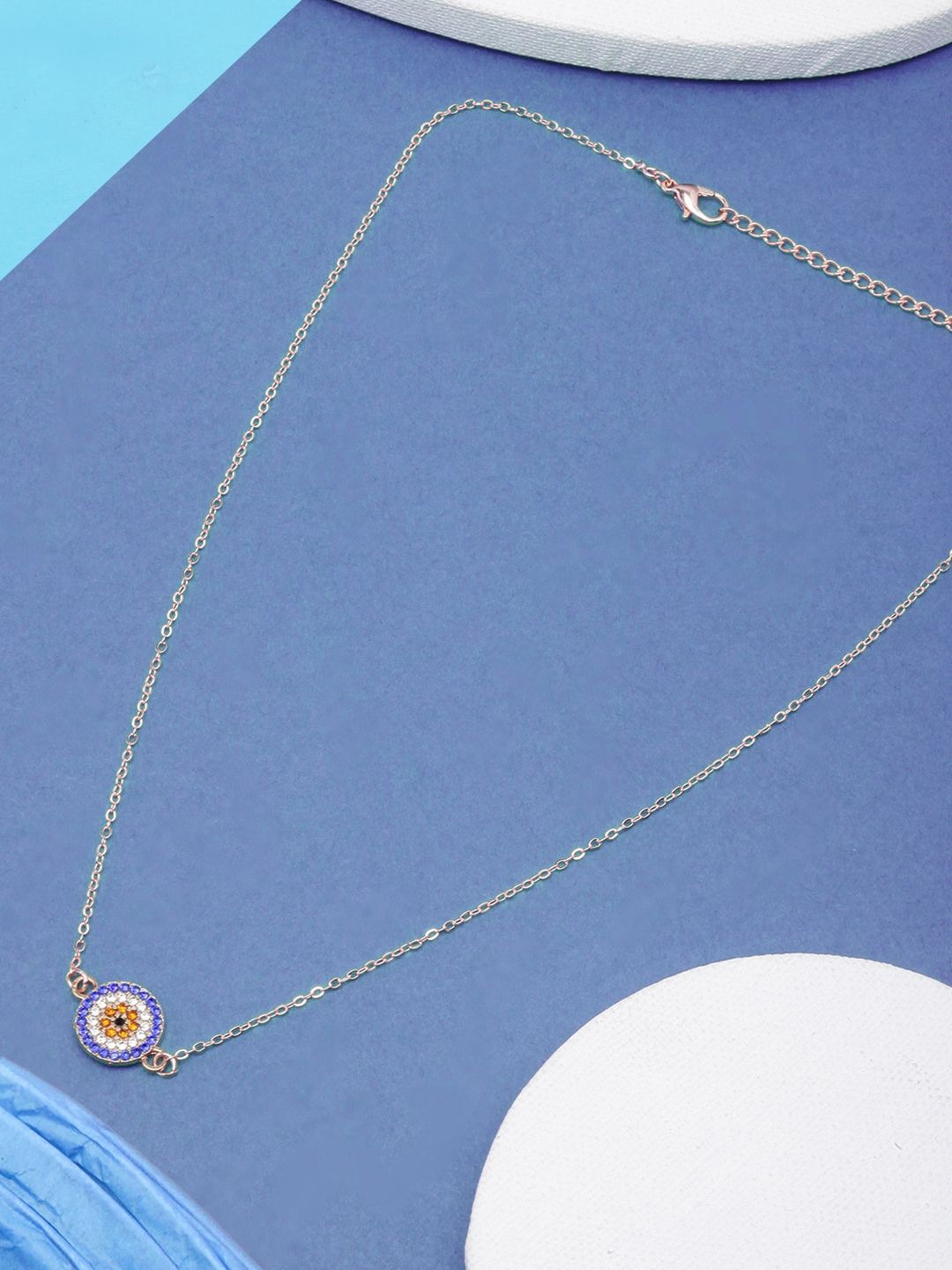 

KPOP Brass Rose Gold-Plated Handcrafted Necklace